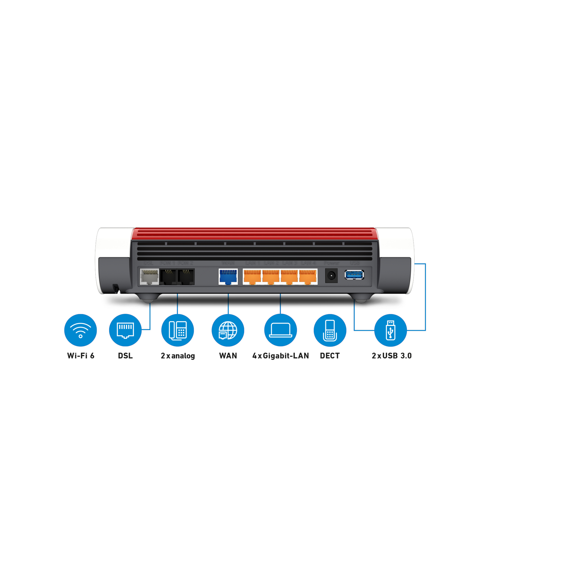 FRITZ! Router FRITZ!bOX 7590 AX — 2