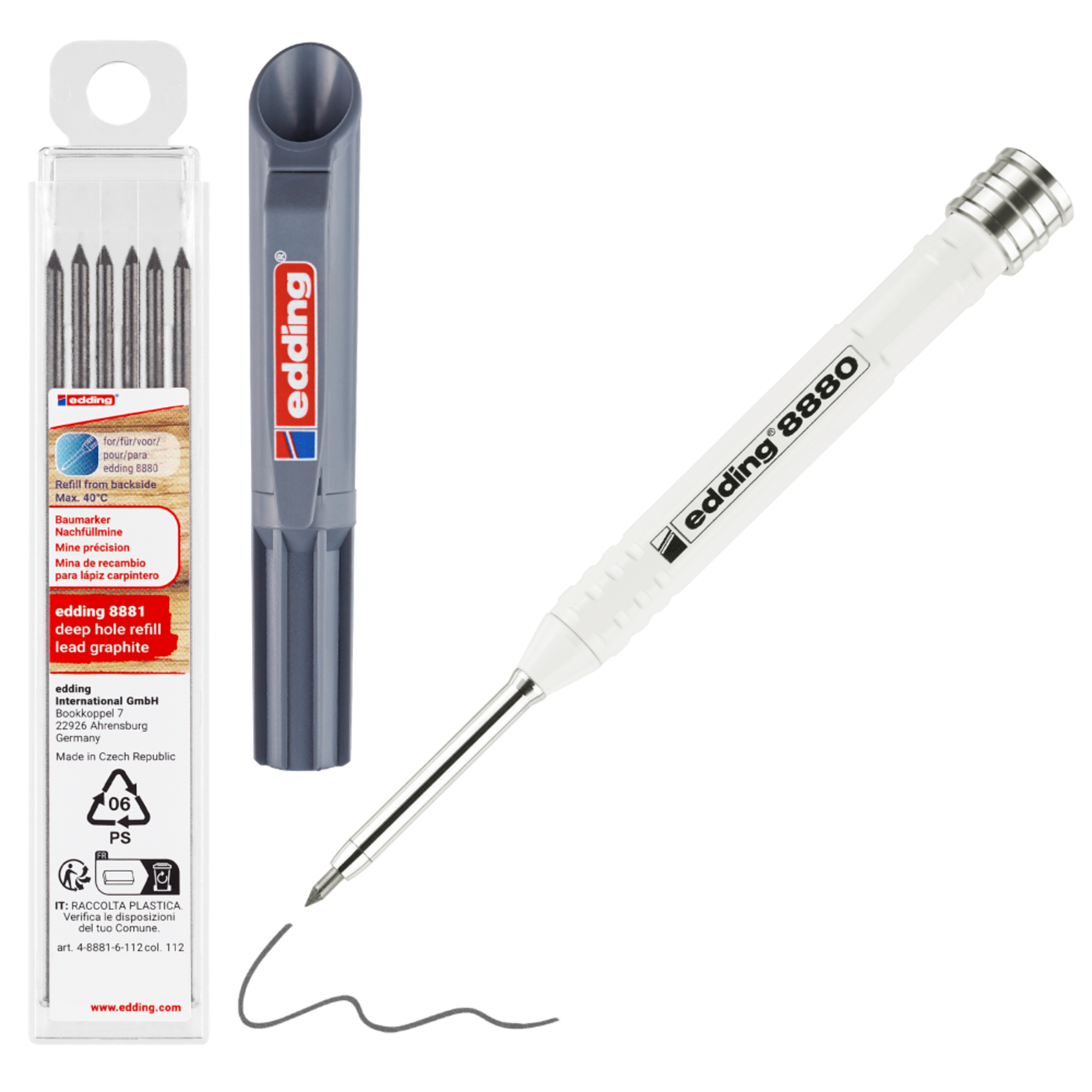 edding Tiefloch Baumarker e-8880 + 8881 — 2
