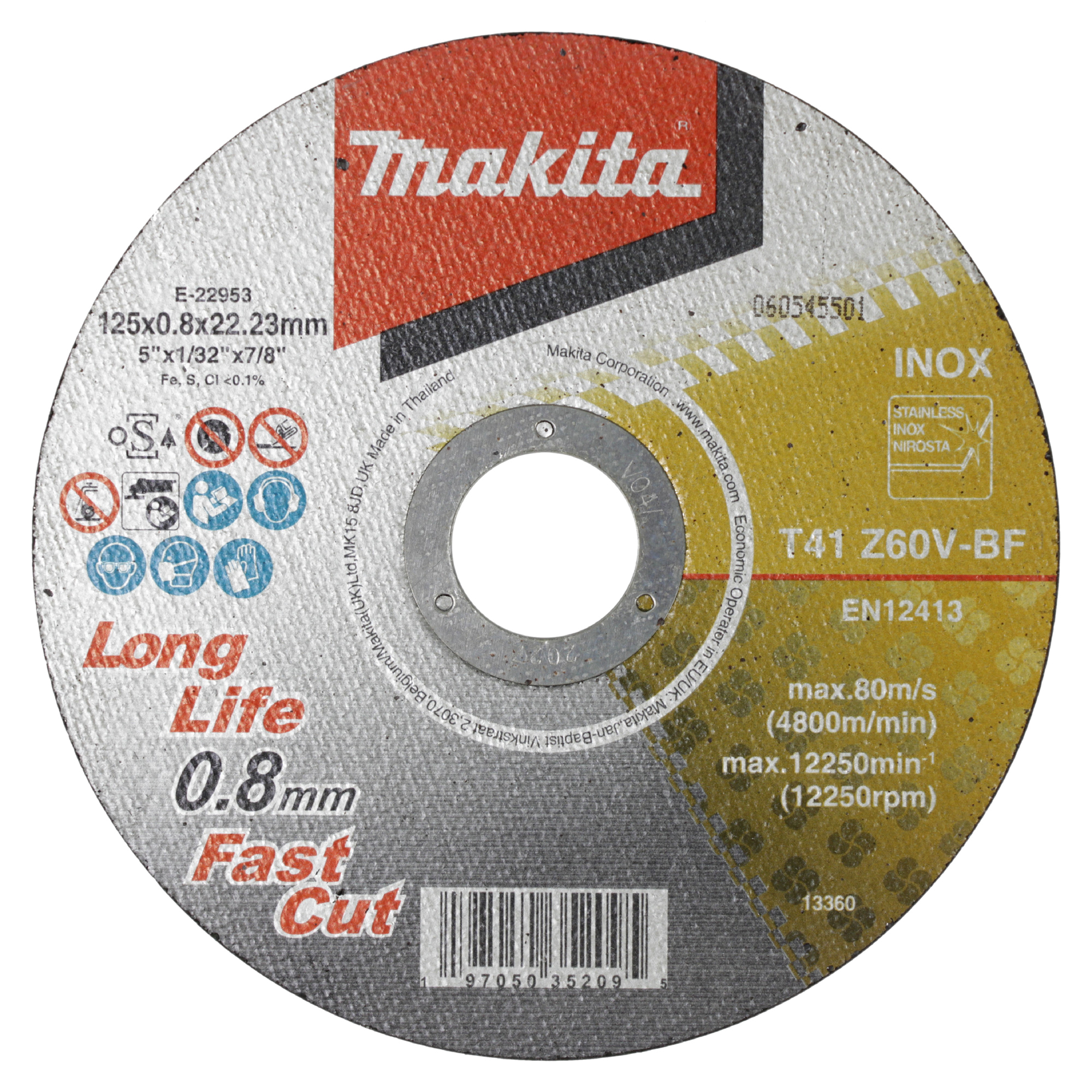 Makita® Zubehör Schleifgeräte INOX Winkelschleifer — 2