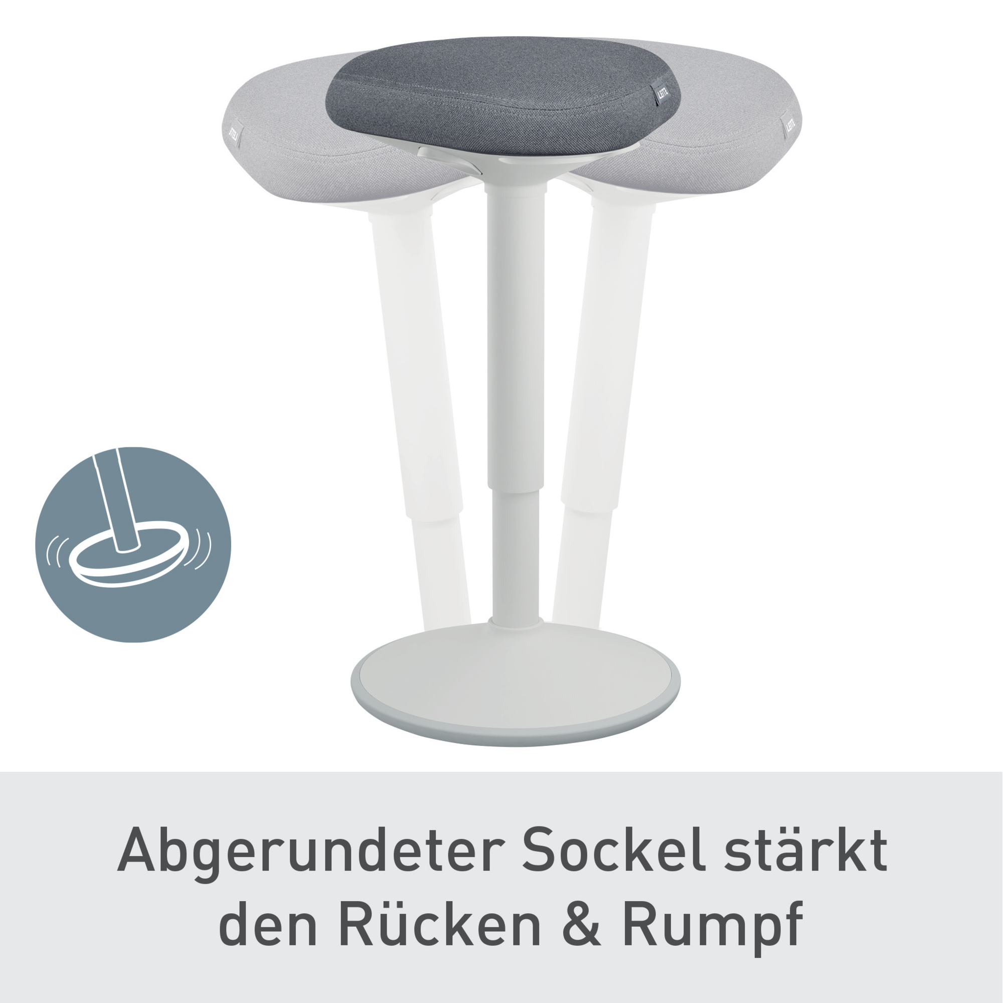 Leitz Sitz-Steh-Hocker Ergo Active — 2