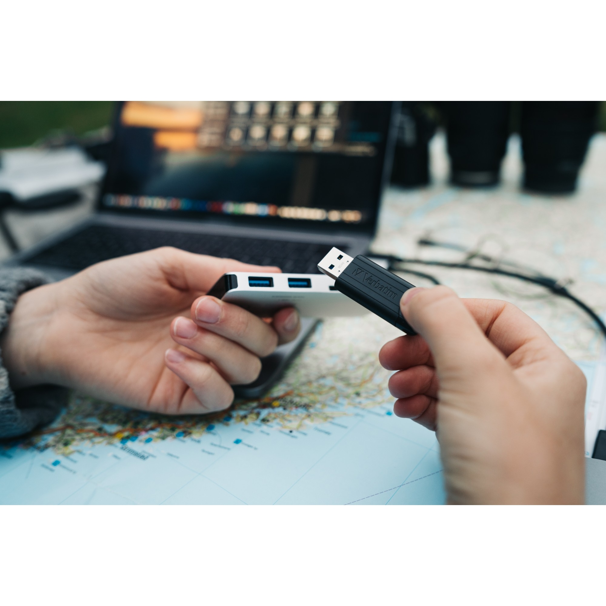 Verbatim USB-Stick PinStripe — 2