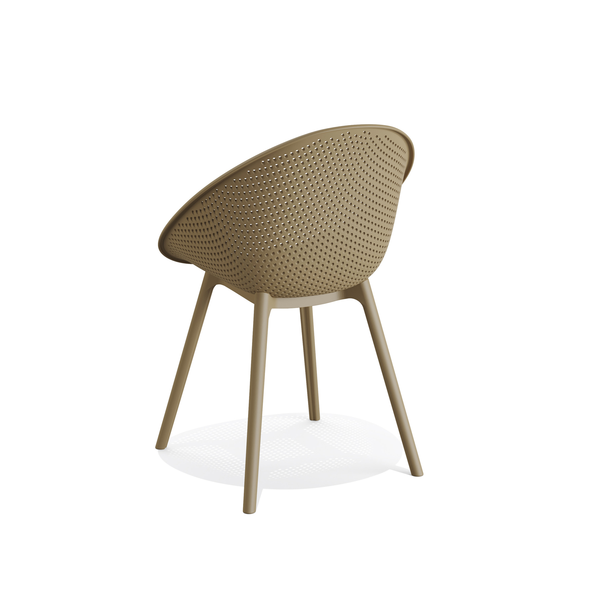 Best Best Schalenstuhl Qosy 50730 sand 2 Stück