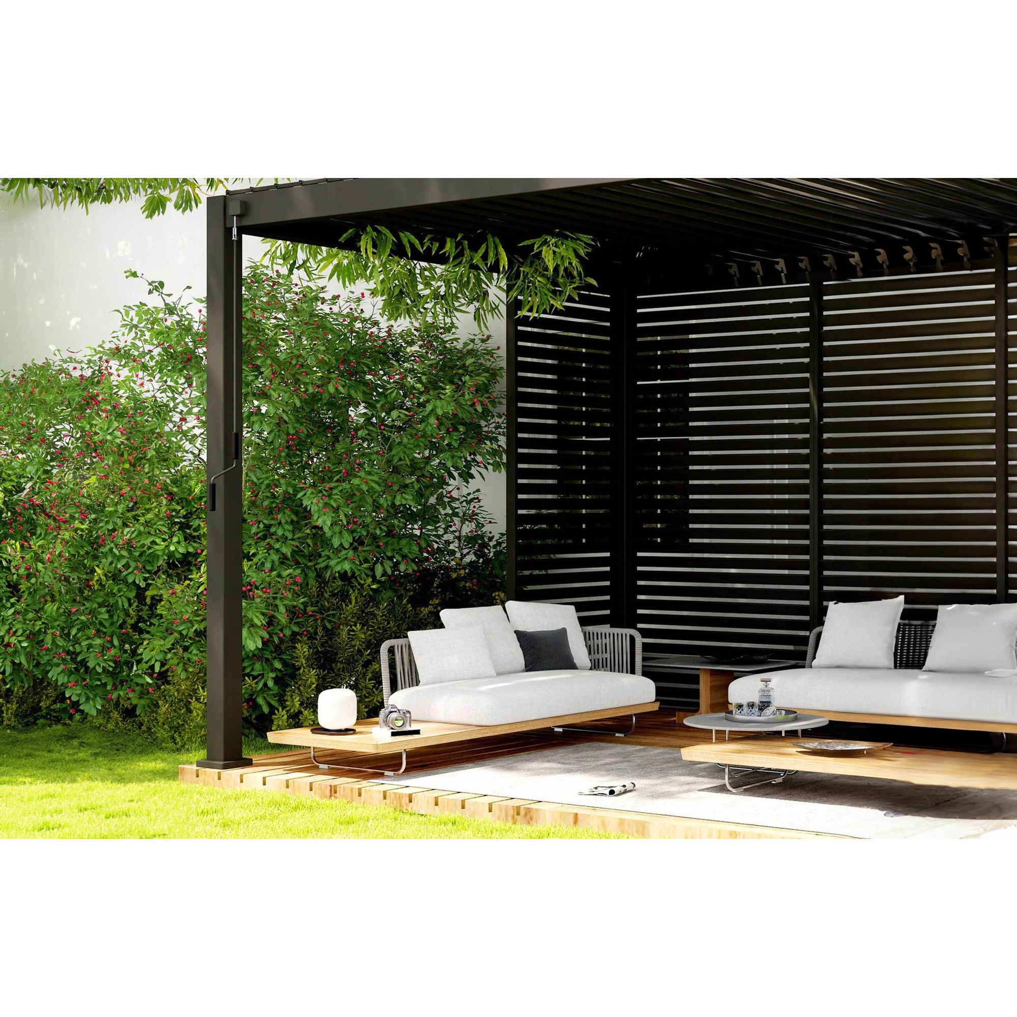 barths Zubehör Terrassenüberdachung Louvre Best Terrassenüberdachung Cadiz 49940050 — 2
