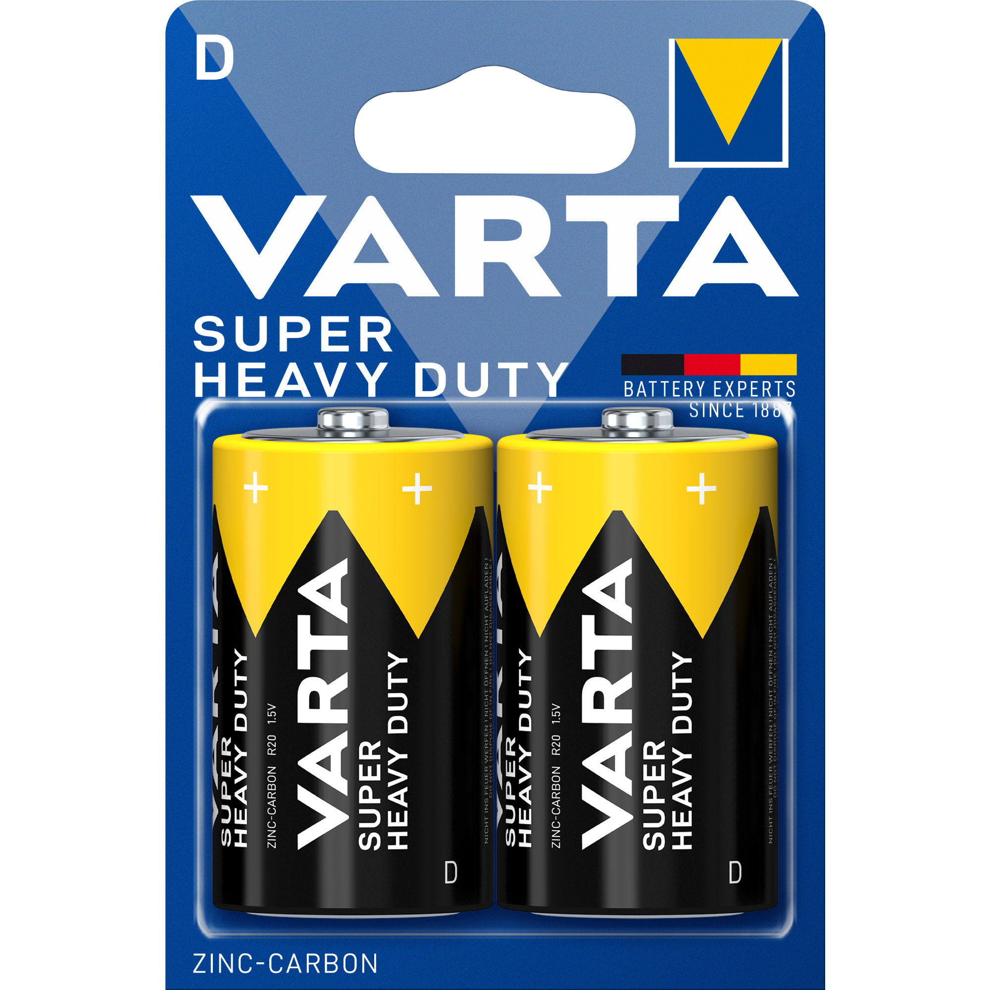 Varta Batterie Super Heavy Duty D/Mono — 2