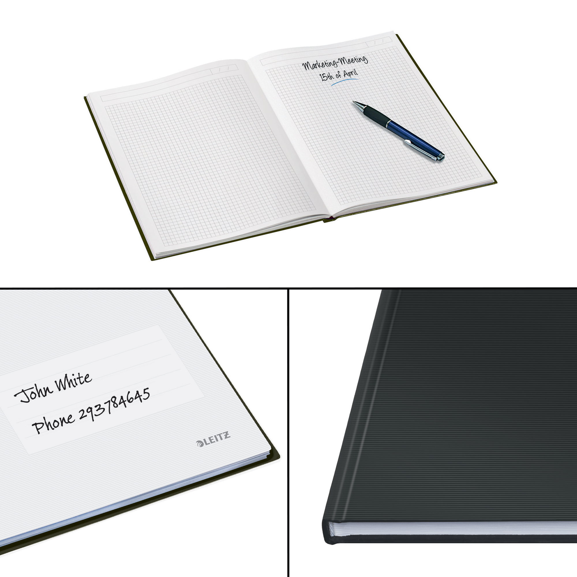 Leitz Notizbuch Solid DIN A5 liniert — 2