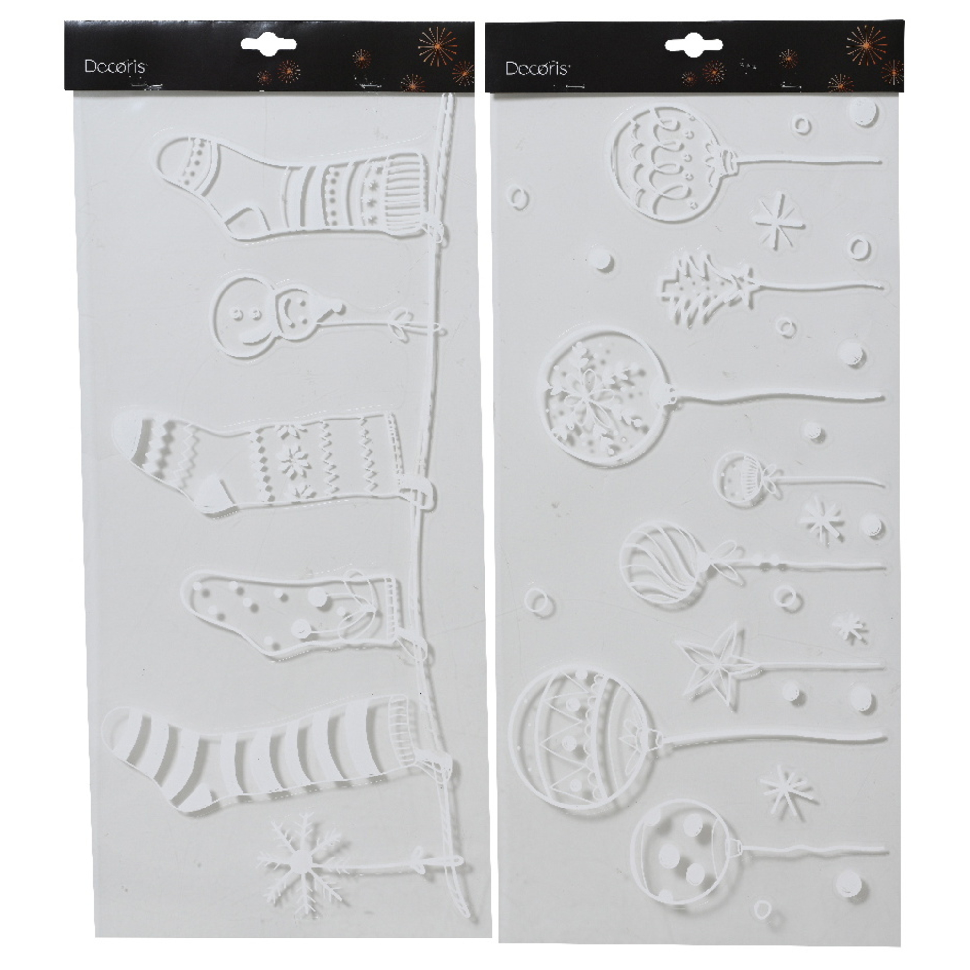 DECORIS Fensterbild 23 x 49 cm (B x L) Motive sortiert (freie Motivauswahl nicht möglich) — 2