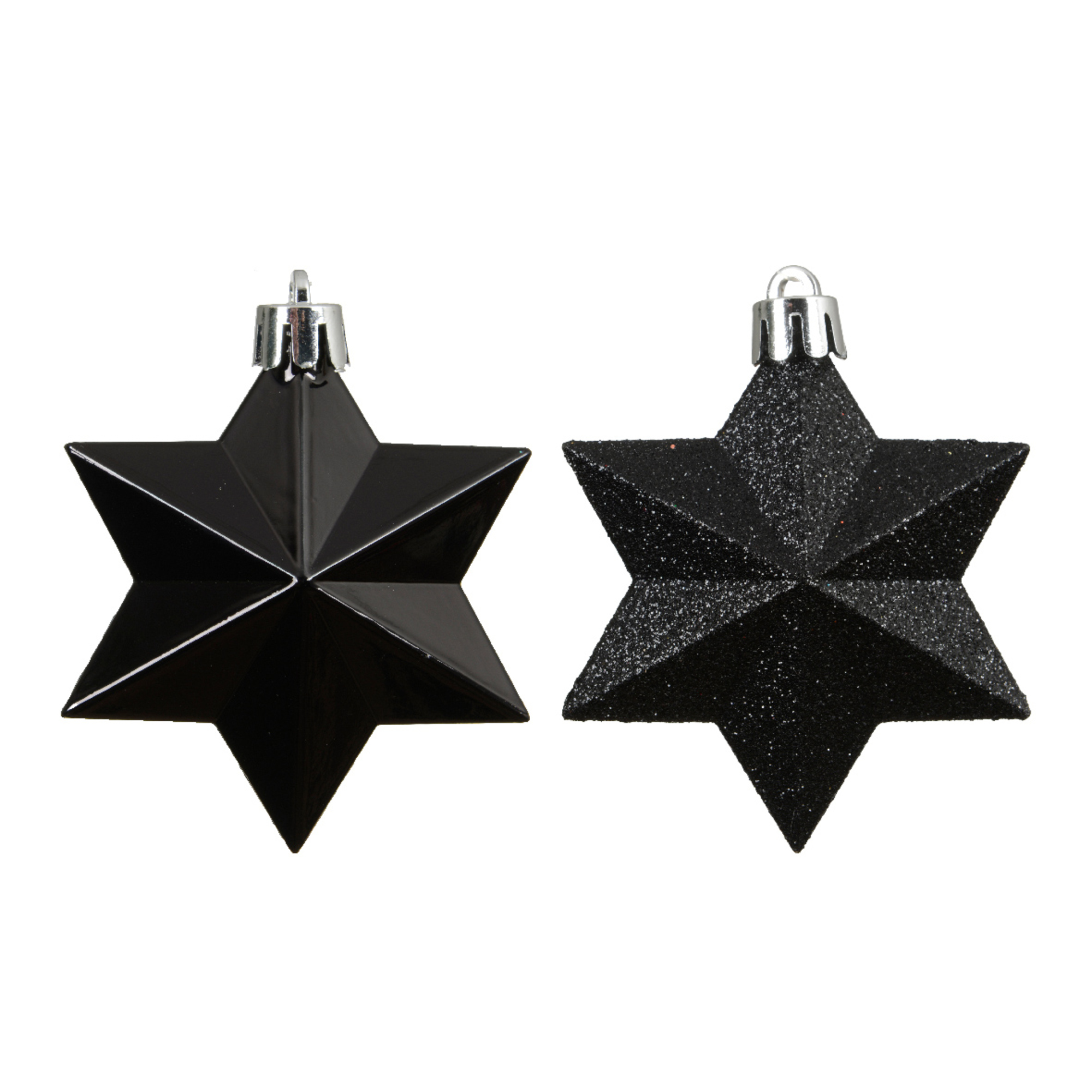 DECORIS Christbaumschmuck Stern 12 St./Pack. — 2