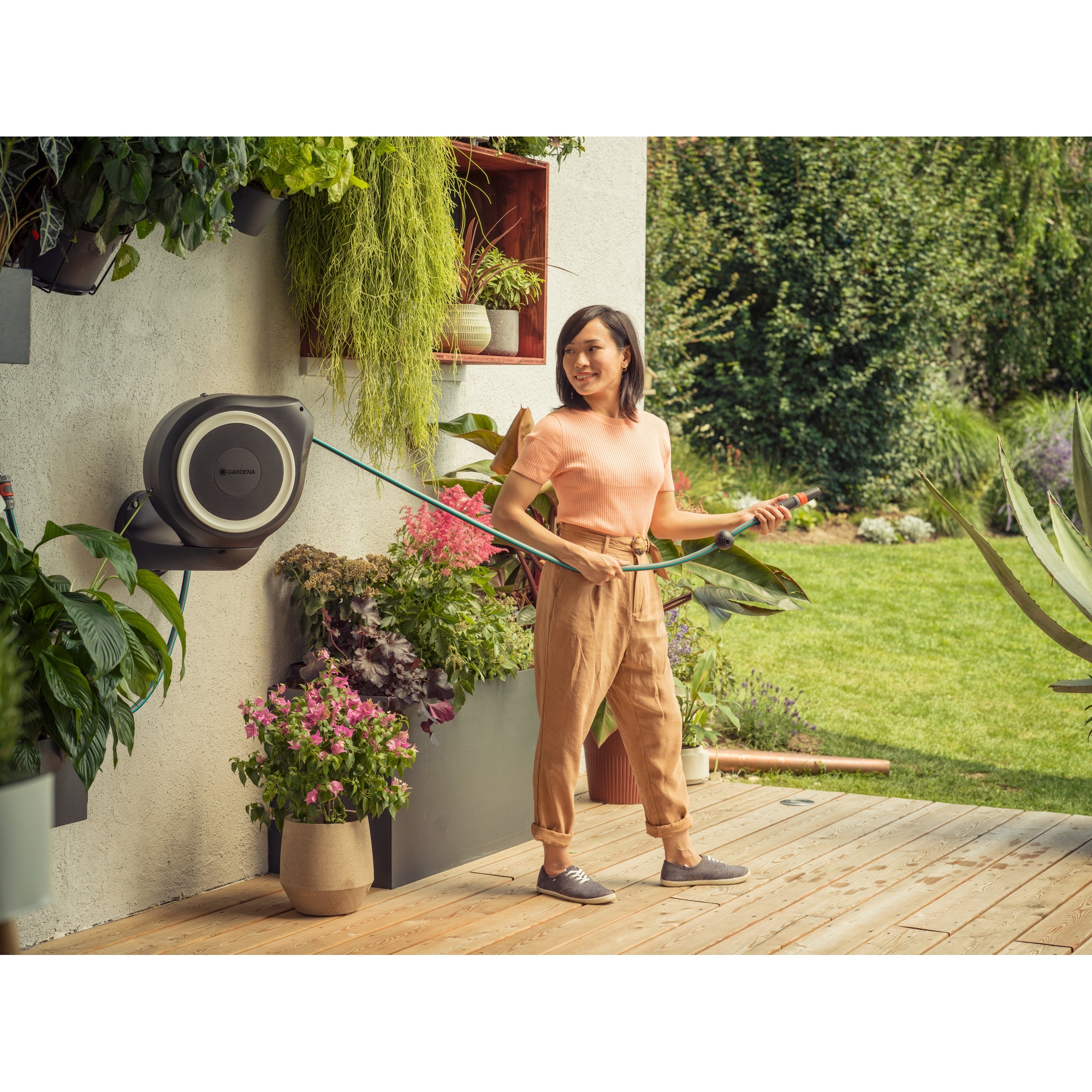 GARDENA Schlauchaufroller RollUp M — 2