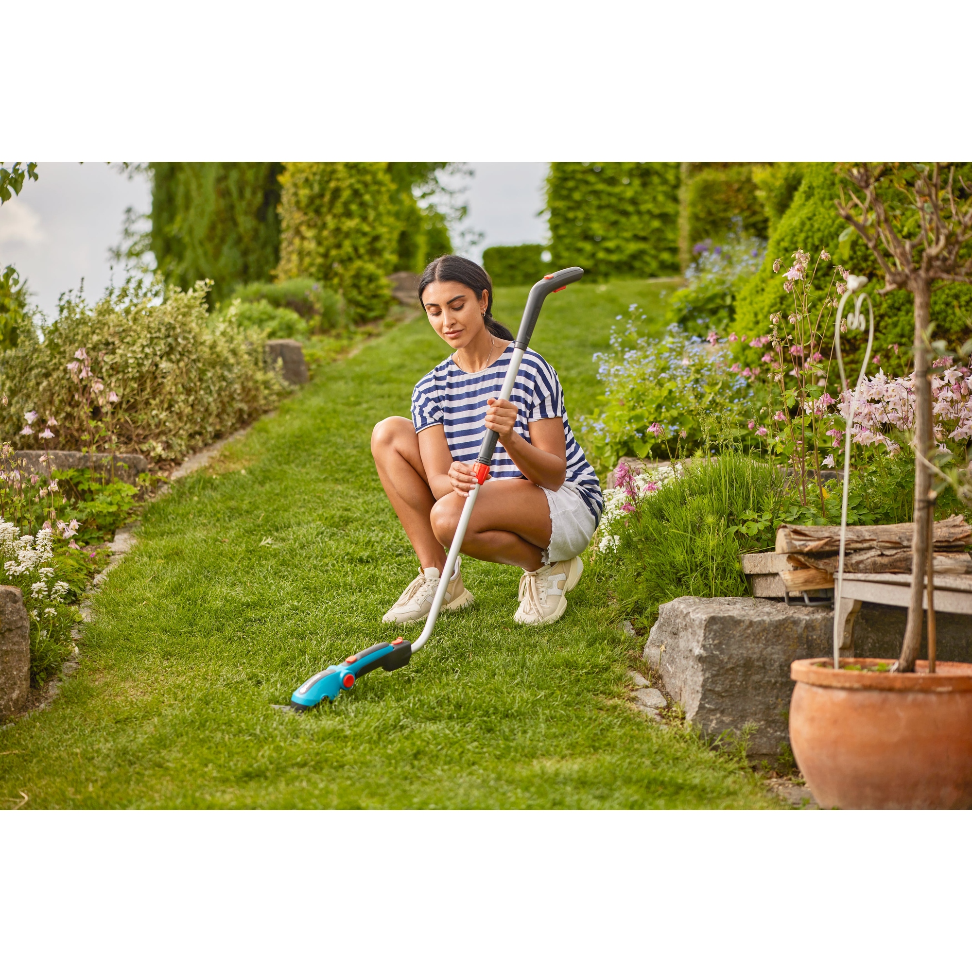 GARDENA Grasschere ComfortCut Li Set mit Akkupack — 2