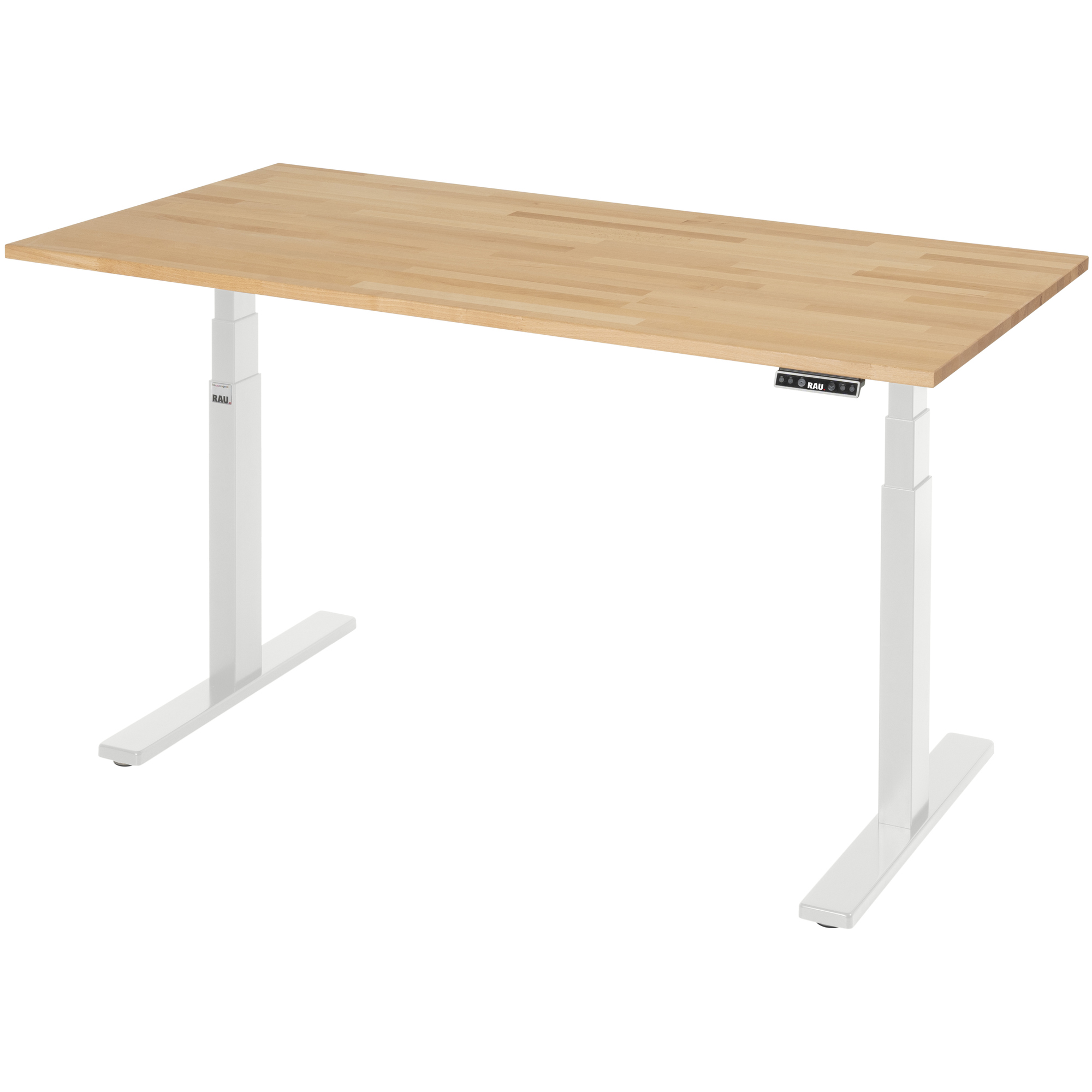 RAU Schreibtisch Adlatus 100 25 cm lichtgrau — 2