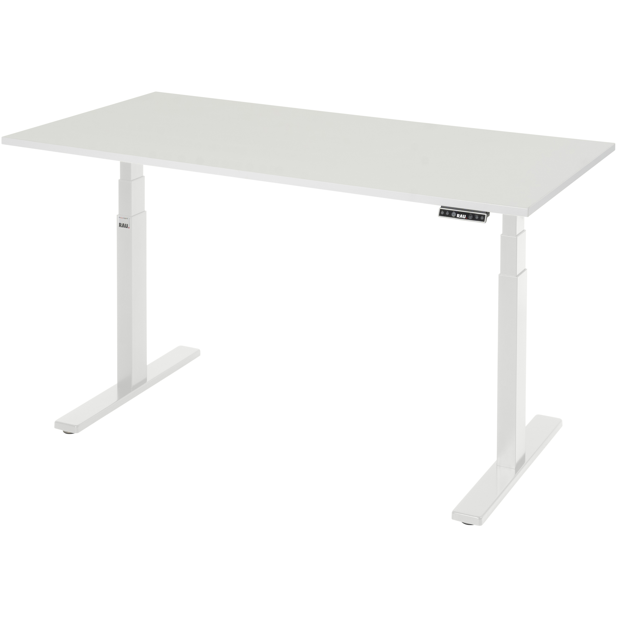 RAU Schreibtisch Adlatus 100 22 cm lichtgrau — 2