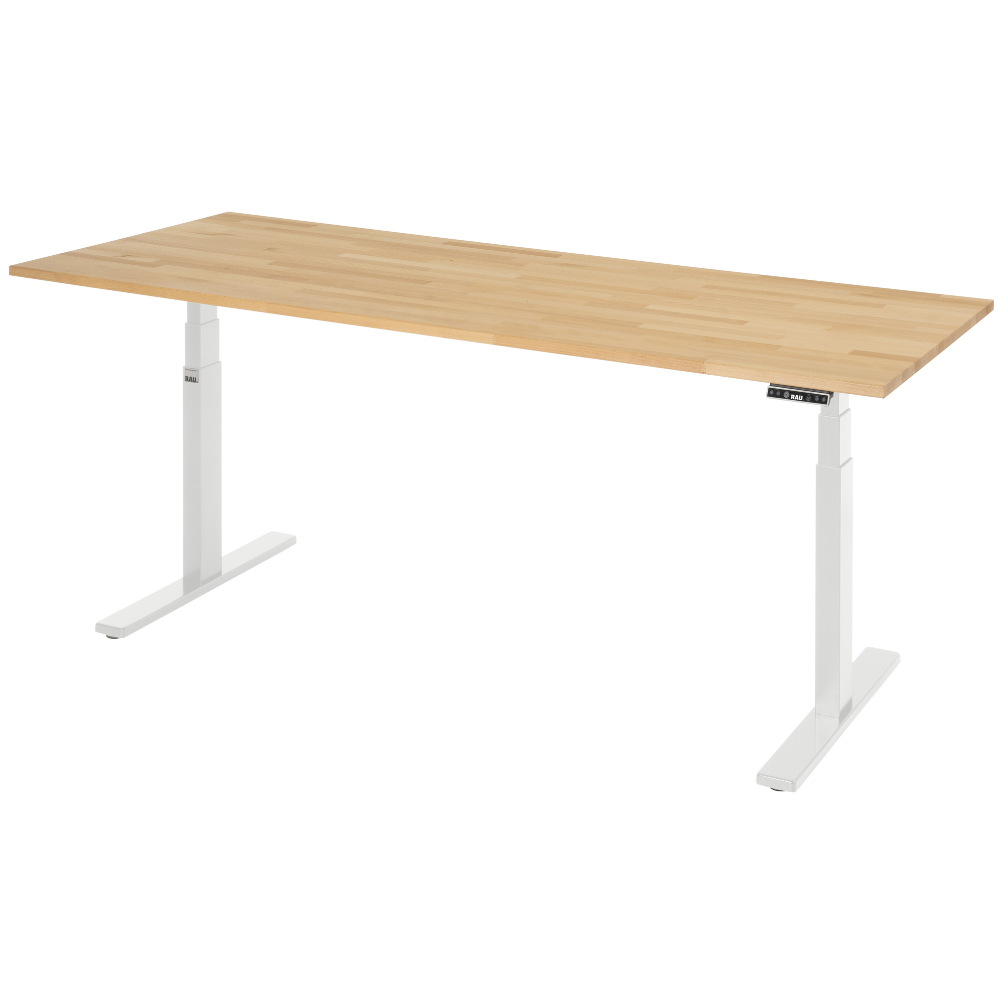 RAU Schreibtisch Adlatus 100 25 cm lichtgrau — 2