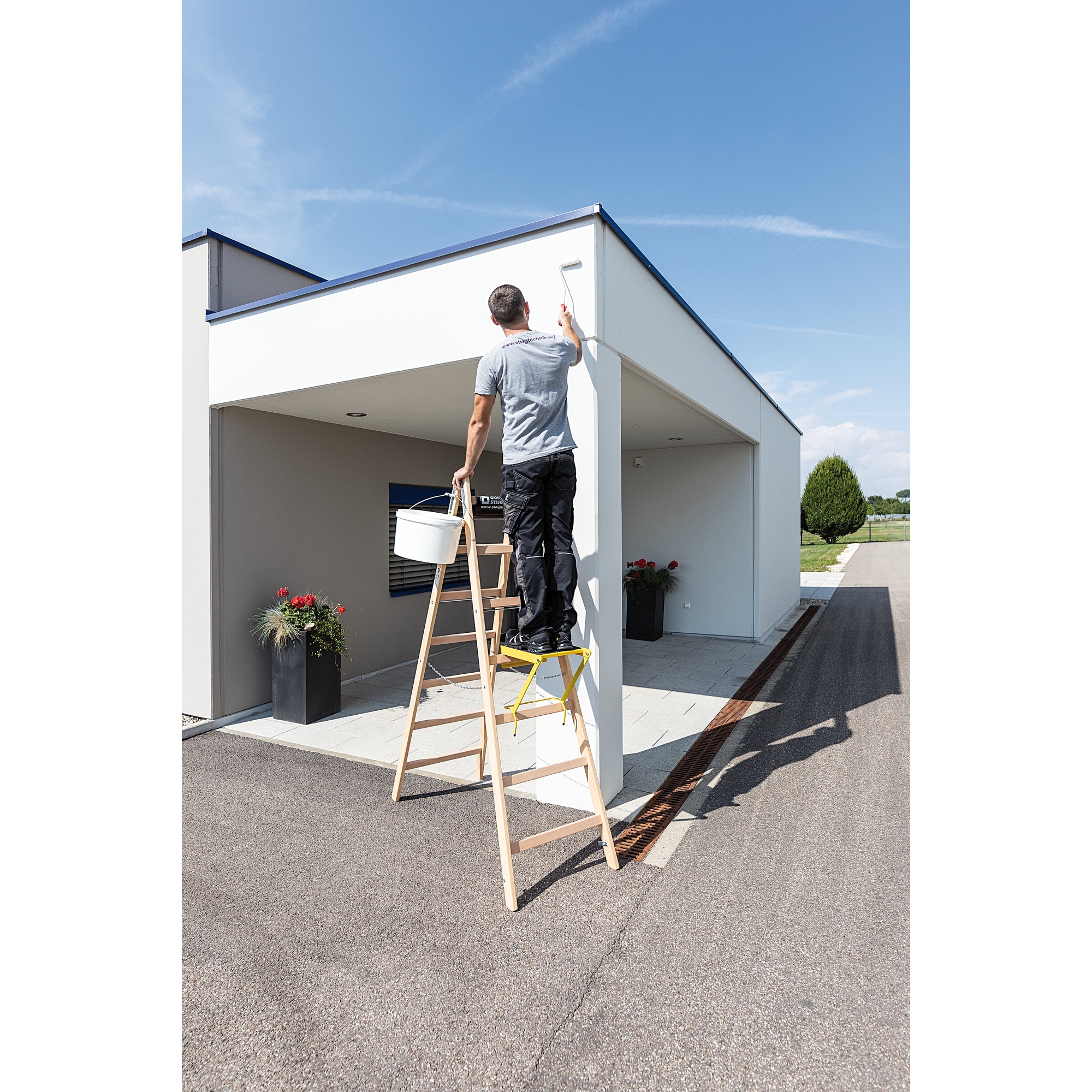 MUNK Stehleiter 2 x 6 Stufen — 2