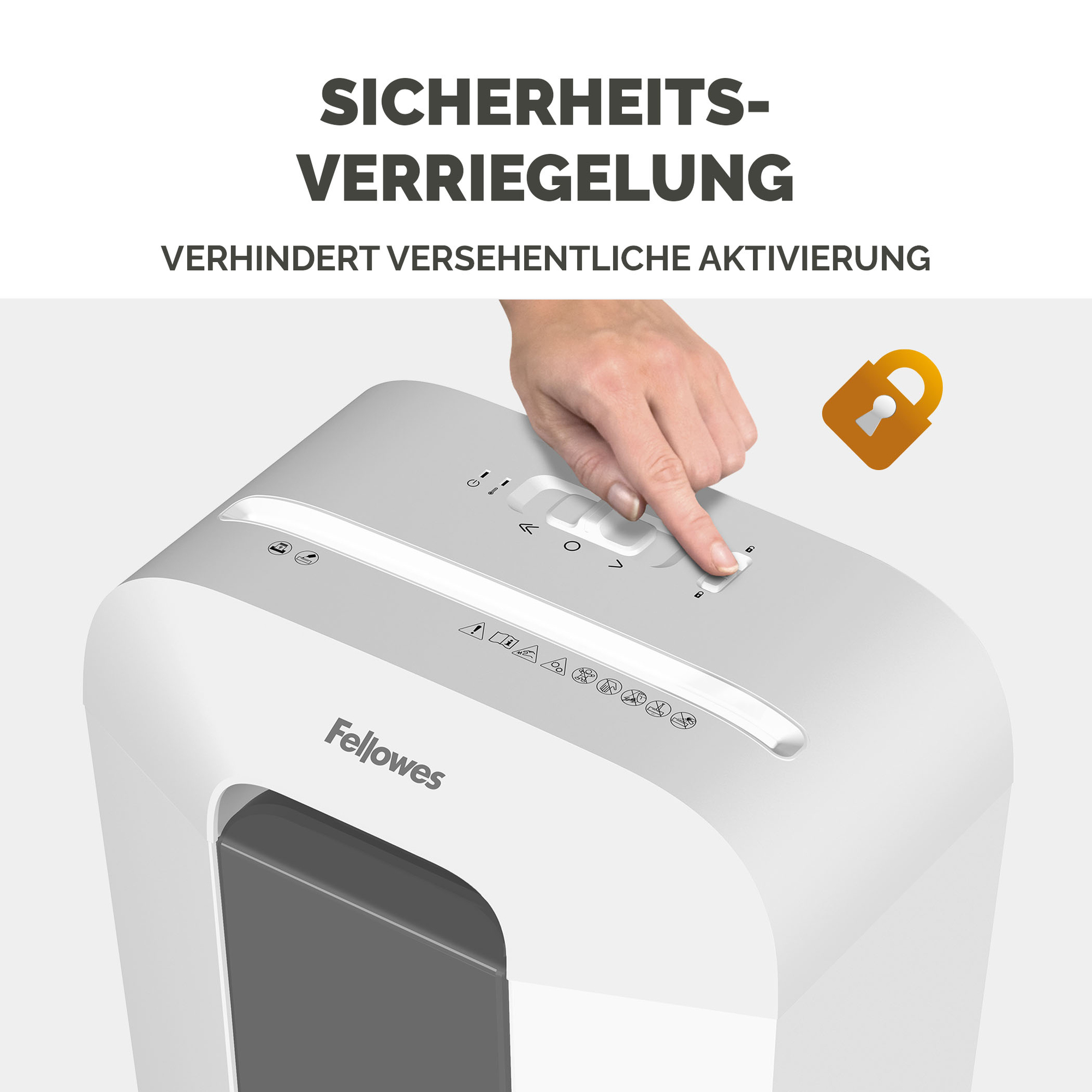 Fellowes® Aktenvernichter Powershred® LX50 — 2