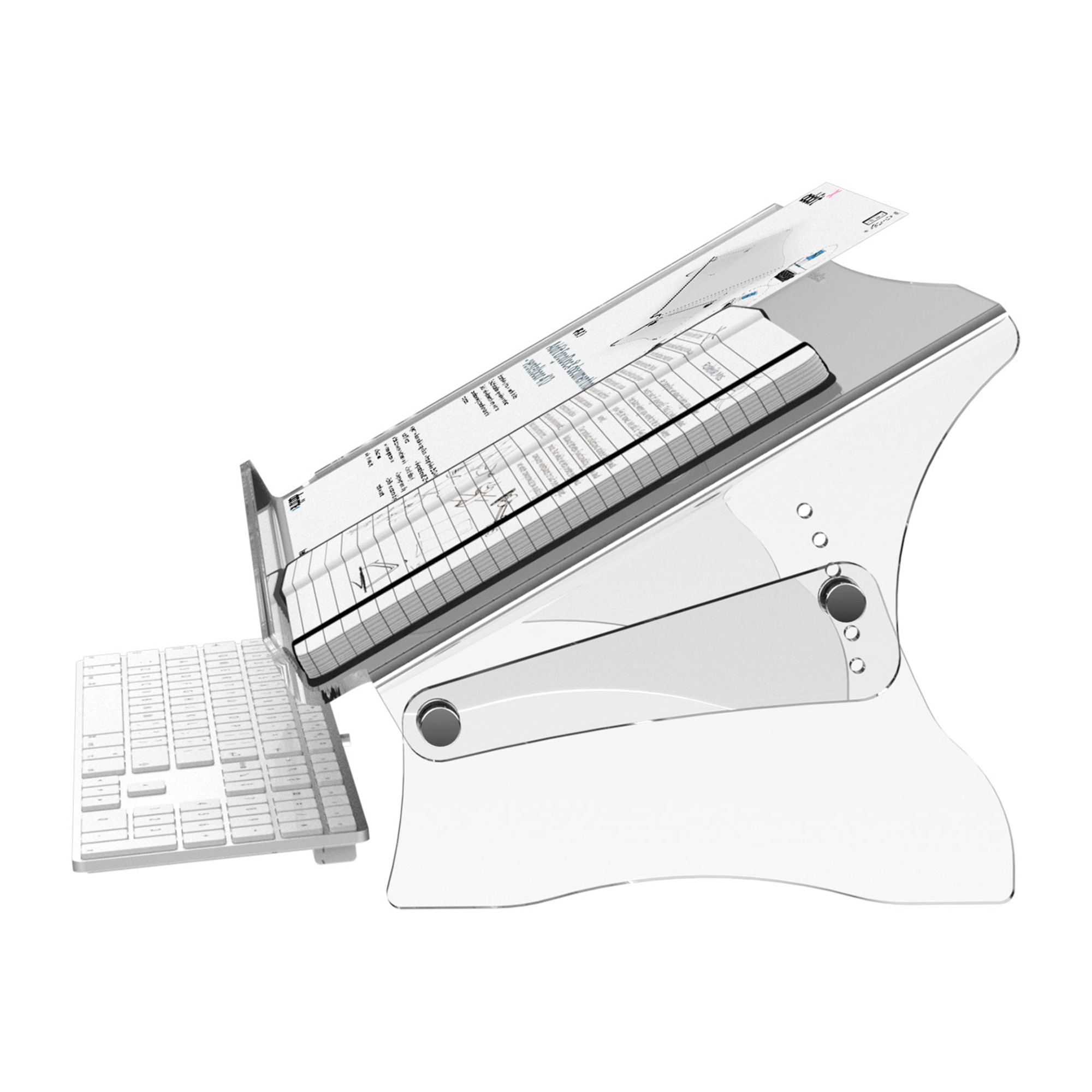 Dataflex Konzepthalter Addit ErgoDoc® 53,6 x 23,5 x 27,8 cm (B x H x T) — 2