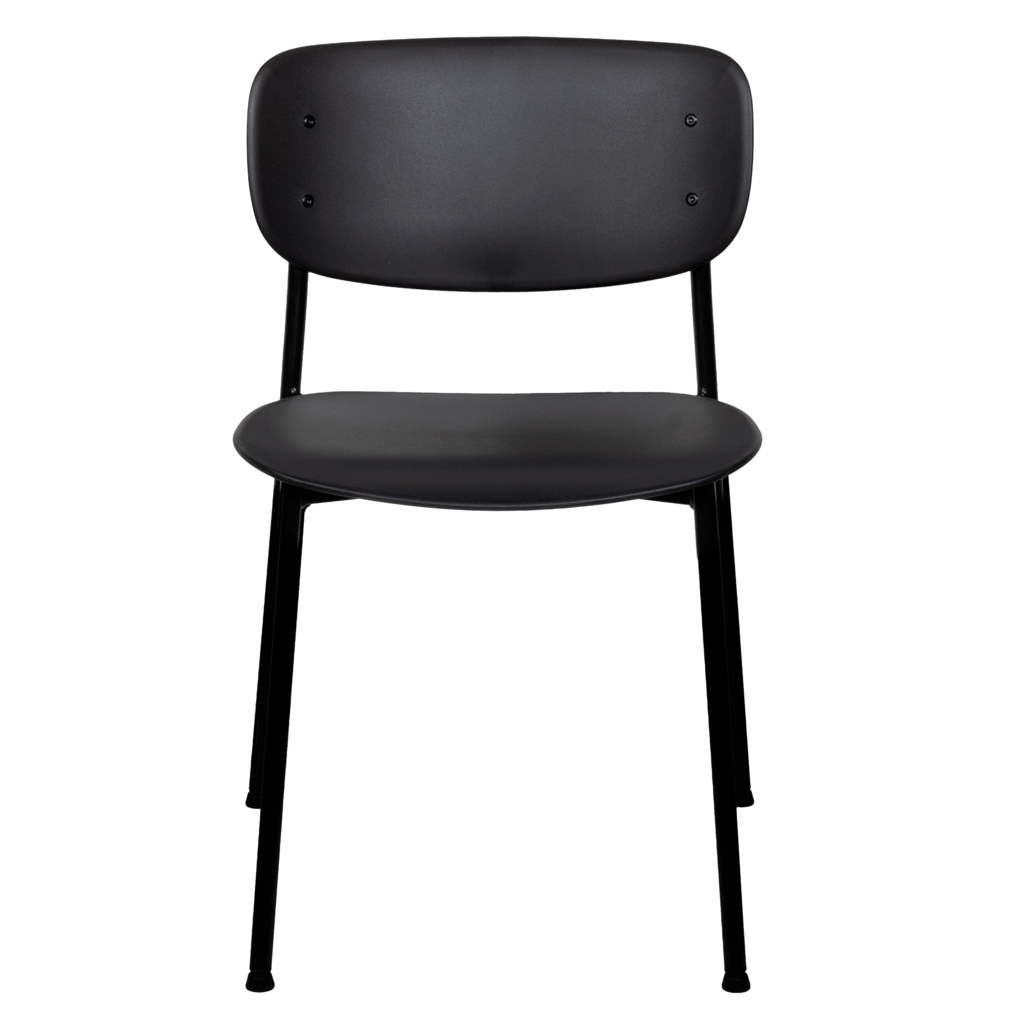 PAPERFLOW Besucherstuhl SOHO, 2er Set, schwarz