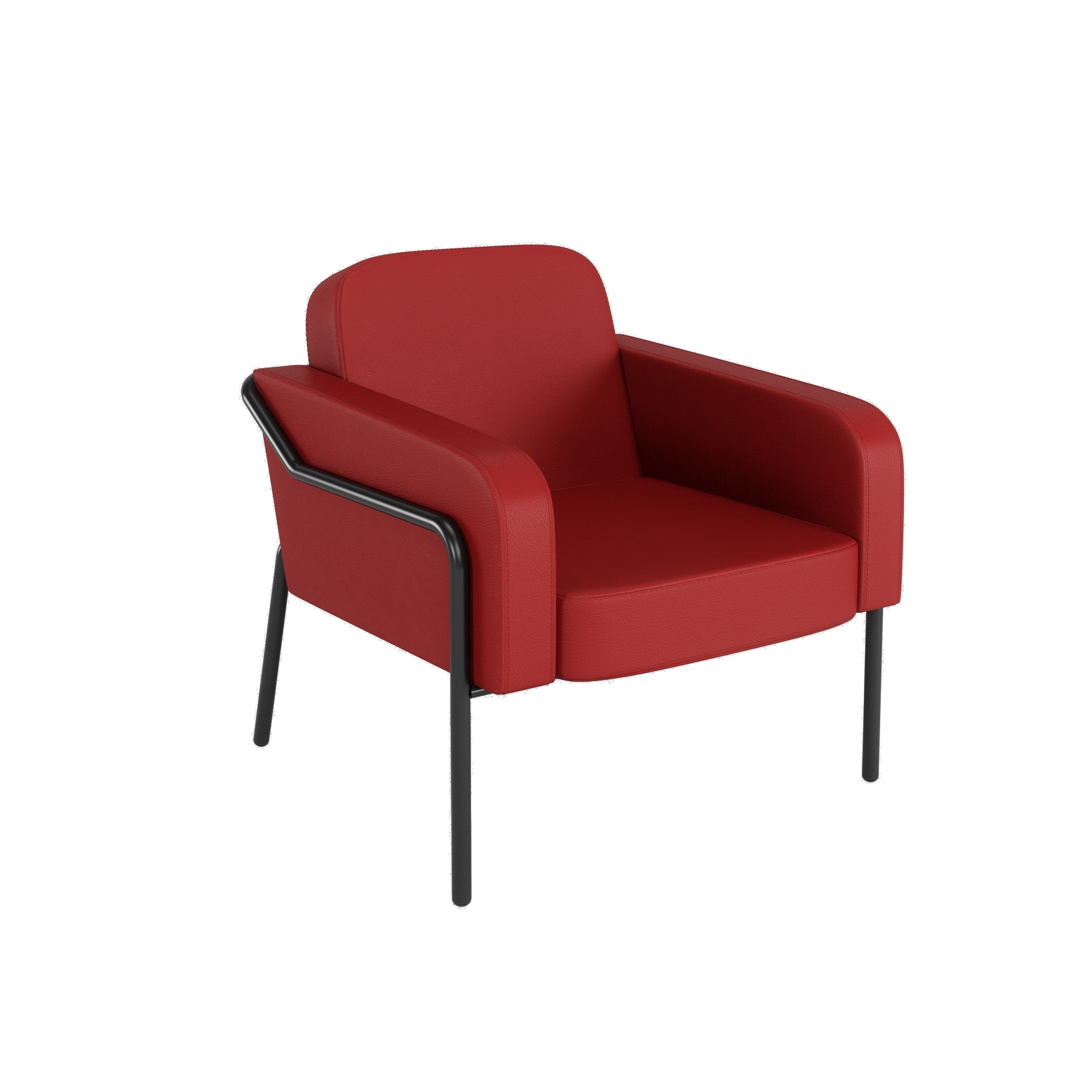 Paperflow Sessel Medso Innenbereich Rund L 79 % PVC, 21 % PES (Kunstleder) — 2