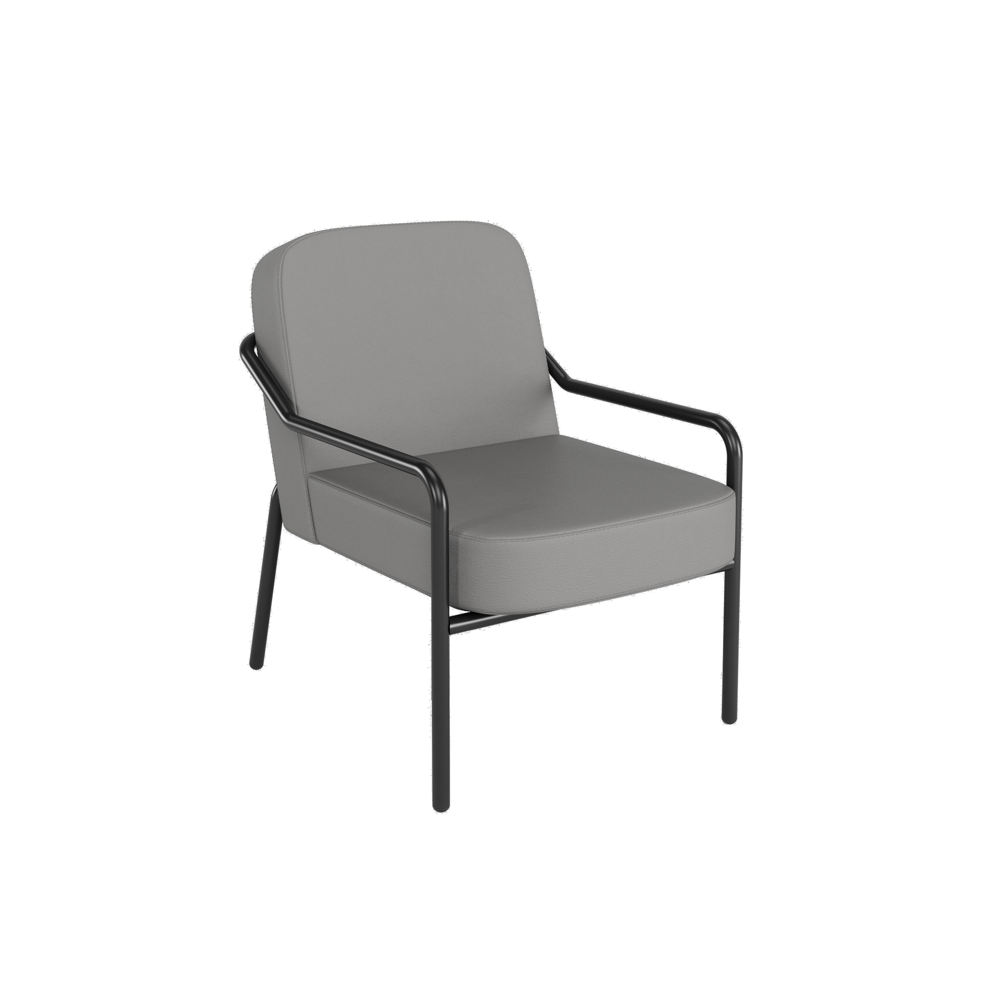Paperflow Sessel Medso Innenbereich Rund M 79 % PVC, 21 % PES (Kunstleder) — 2