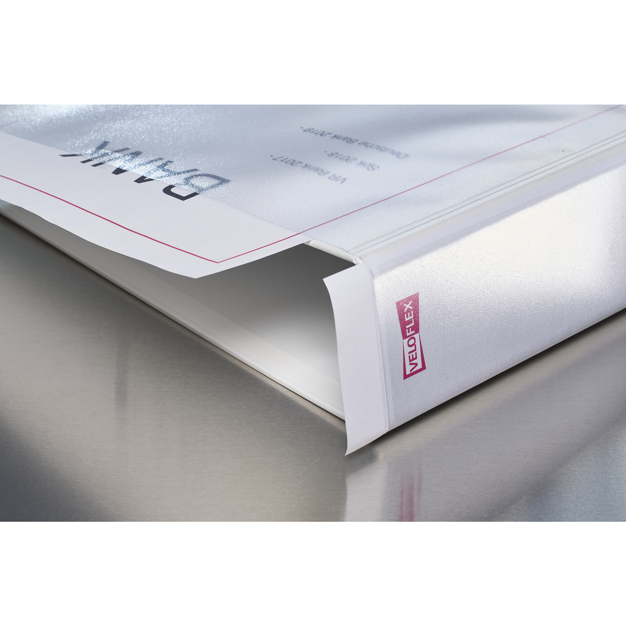 Veloflex Präsentationsringbuch VELODUR® 60 mm DIN A4 4 Ringe, D-Mechanik — 2