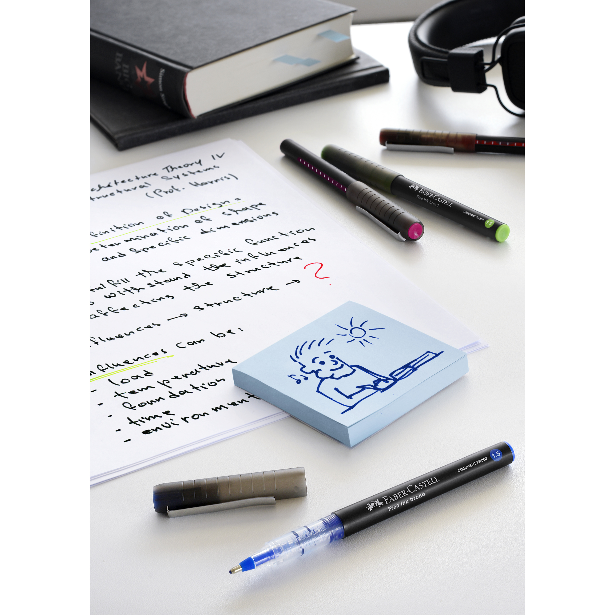 Faber-Castell Tintenroller Free Ink broad dokumentenecht — 2