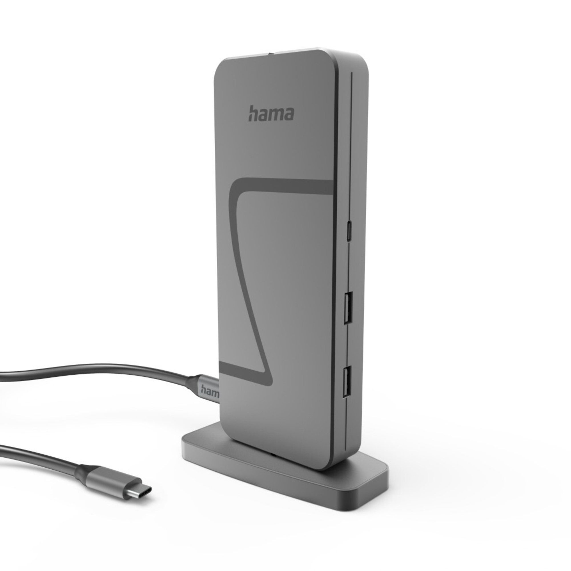 Hama Dockingstation Connect2Office Speed USB-C 3.2 Gen 1 — 2
