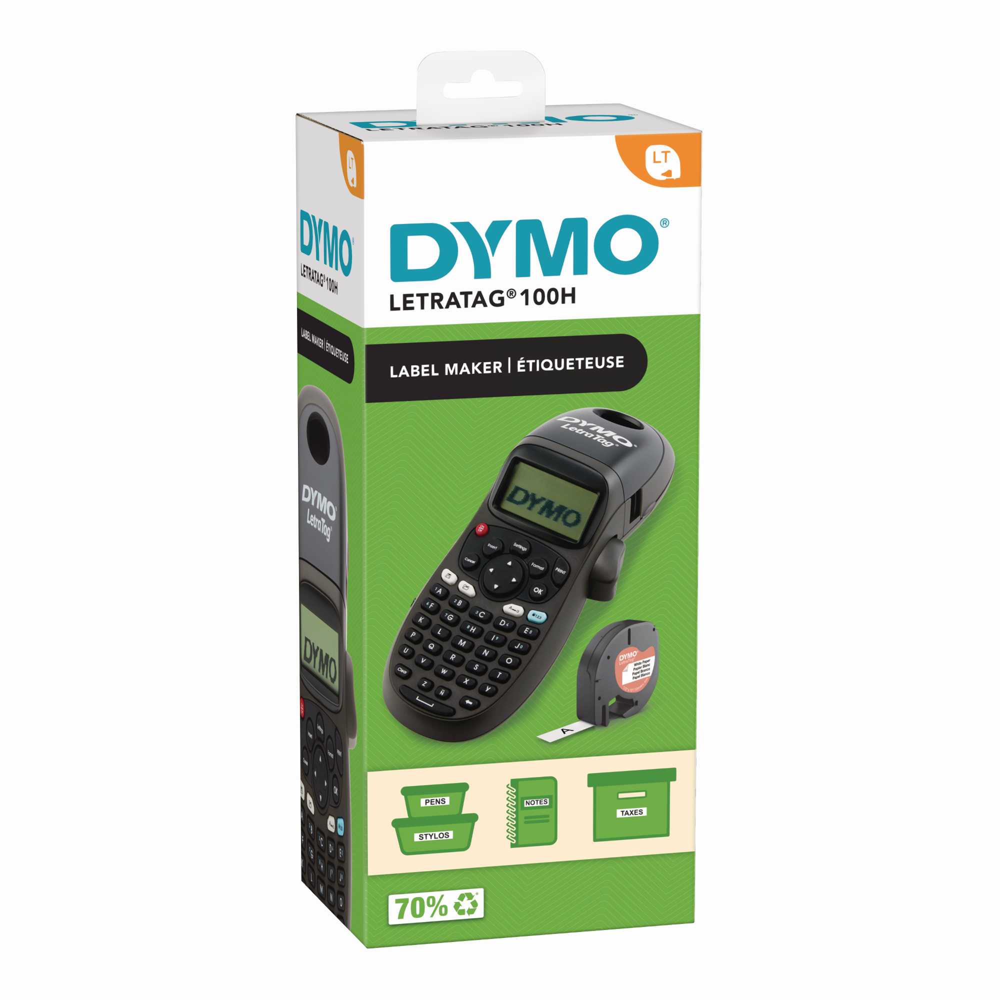 DYMO® Beschriftungsgerät LetraTag® 100H schwarz — 2