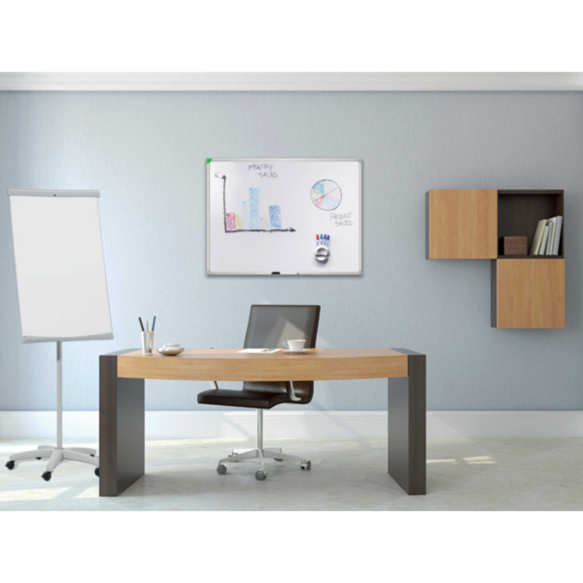 FRANKEN Mobiles Flipchart U-Act! Line® — 2