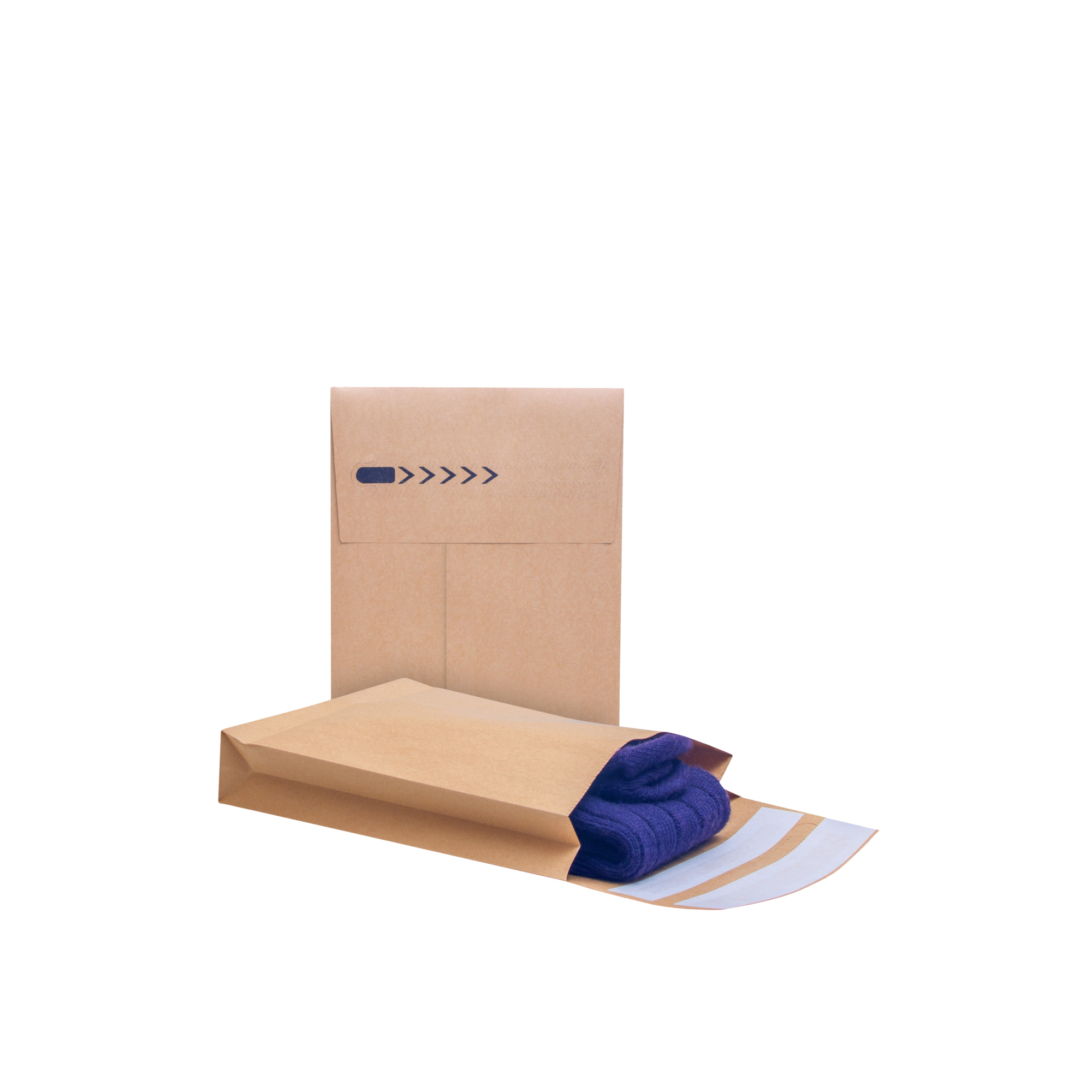 e-Green Faltentasche E-Commerce Mailer ohne Fenster 162 x 229 mm (B x H) 250 St./Pack. — 2