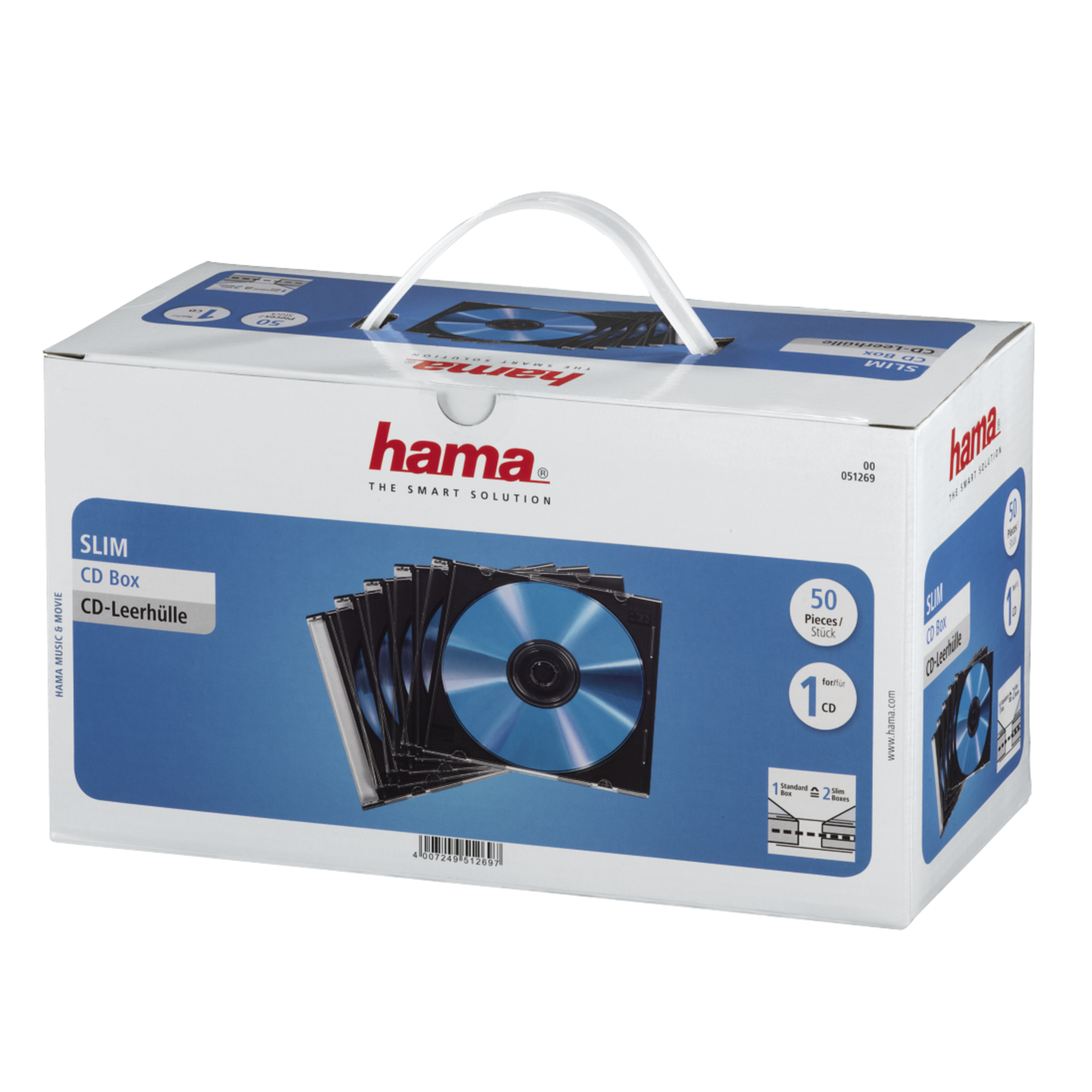 Hama CD/DVD Hülle Slim — 2