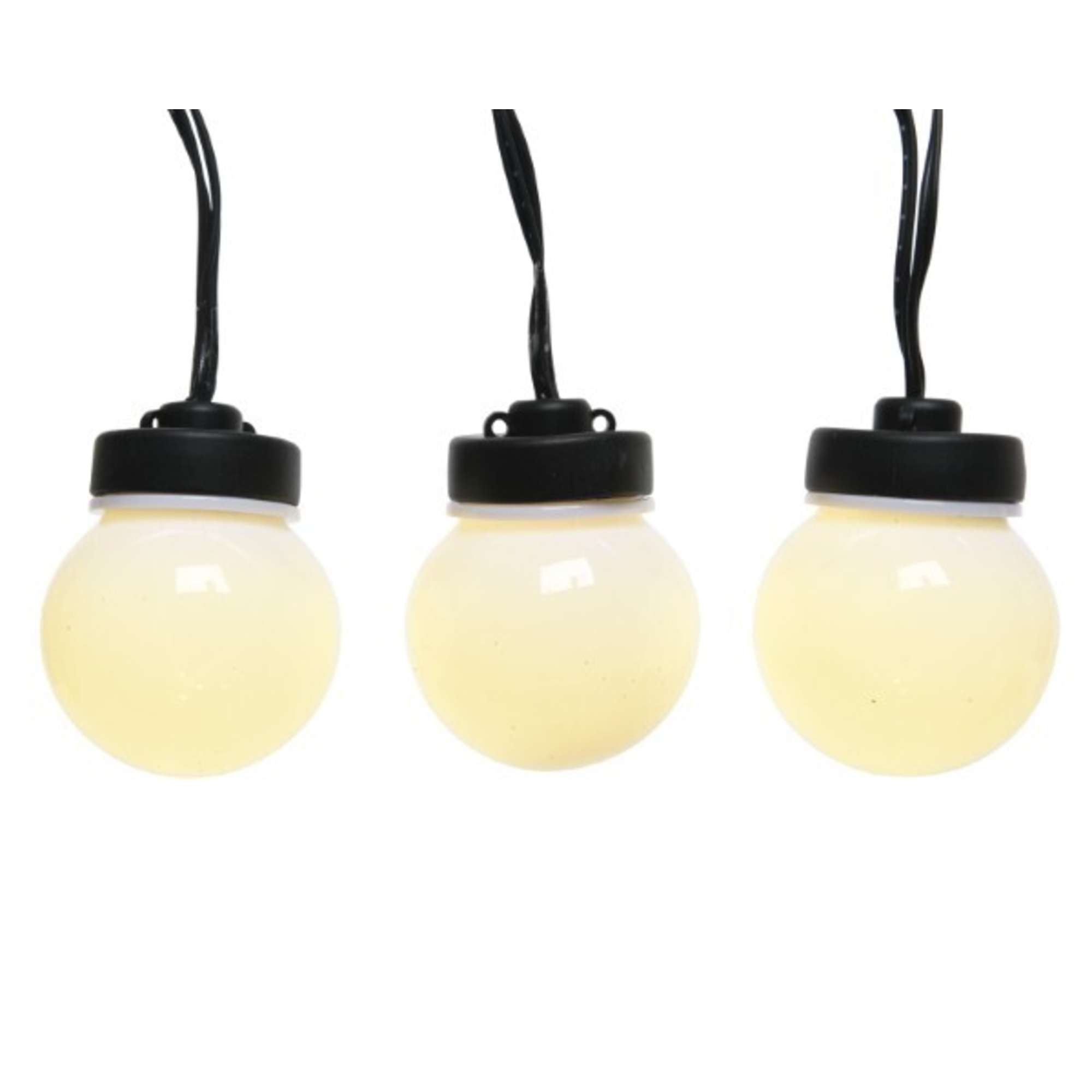 LUMINEO Lichterkette Birne 5 cm x 9,5 m (Ø x L) — 2