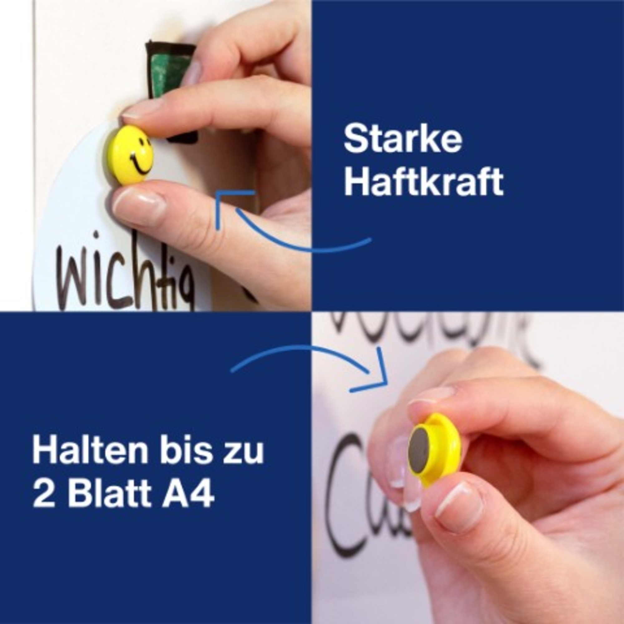 magnetoplan® Magnet Smiley 20 mm — 2