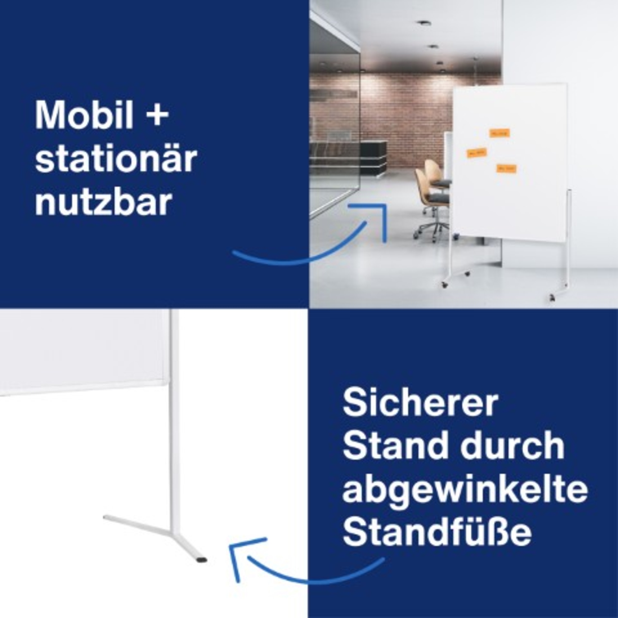 magnetoplan® Moderationstafel Karton — 2
