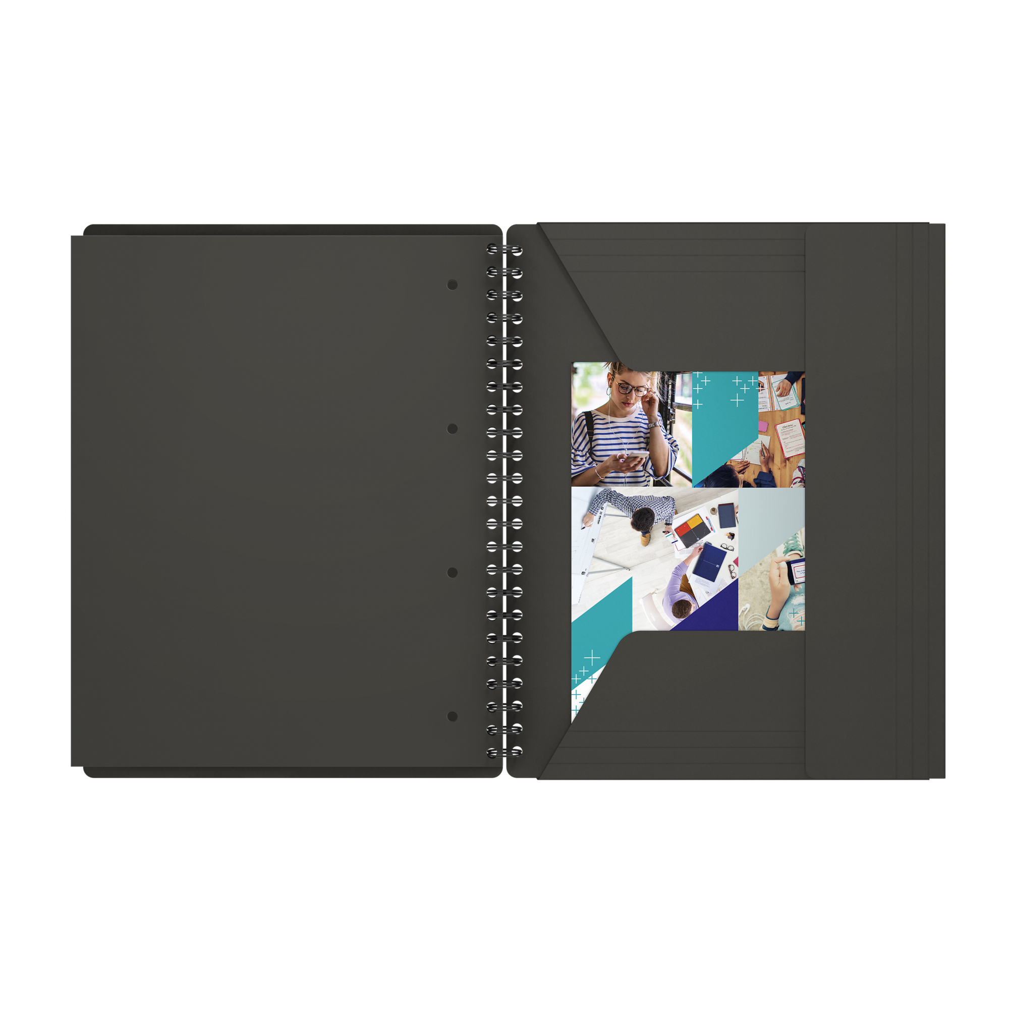 Oxford Collegeblock International Organiserbook DIN A4+ kariert — 2