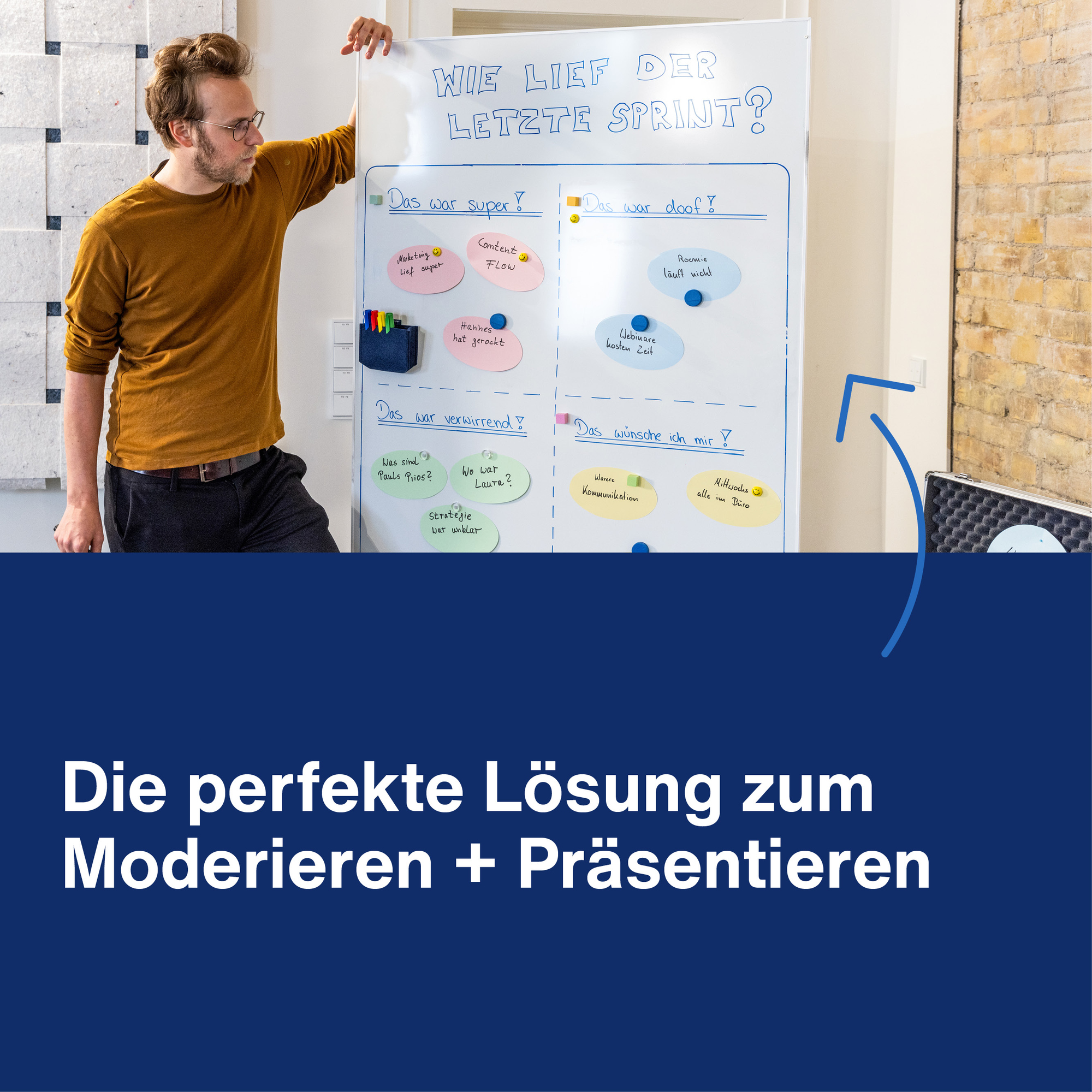 magnetoplan® Moderationskarte Oval 500 St./Pack. — 2