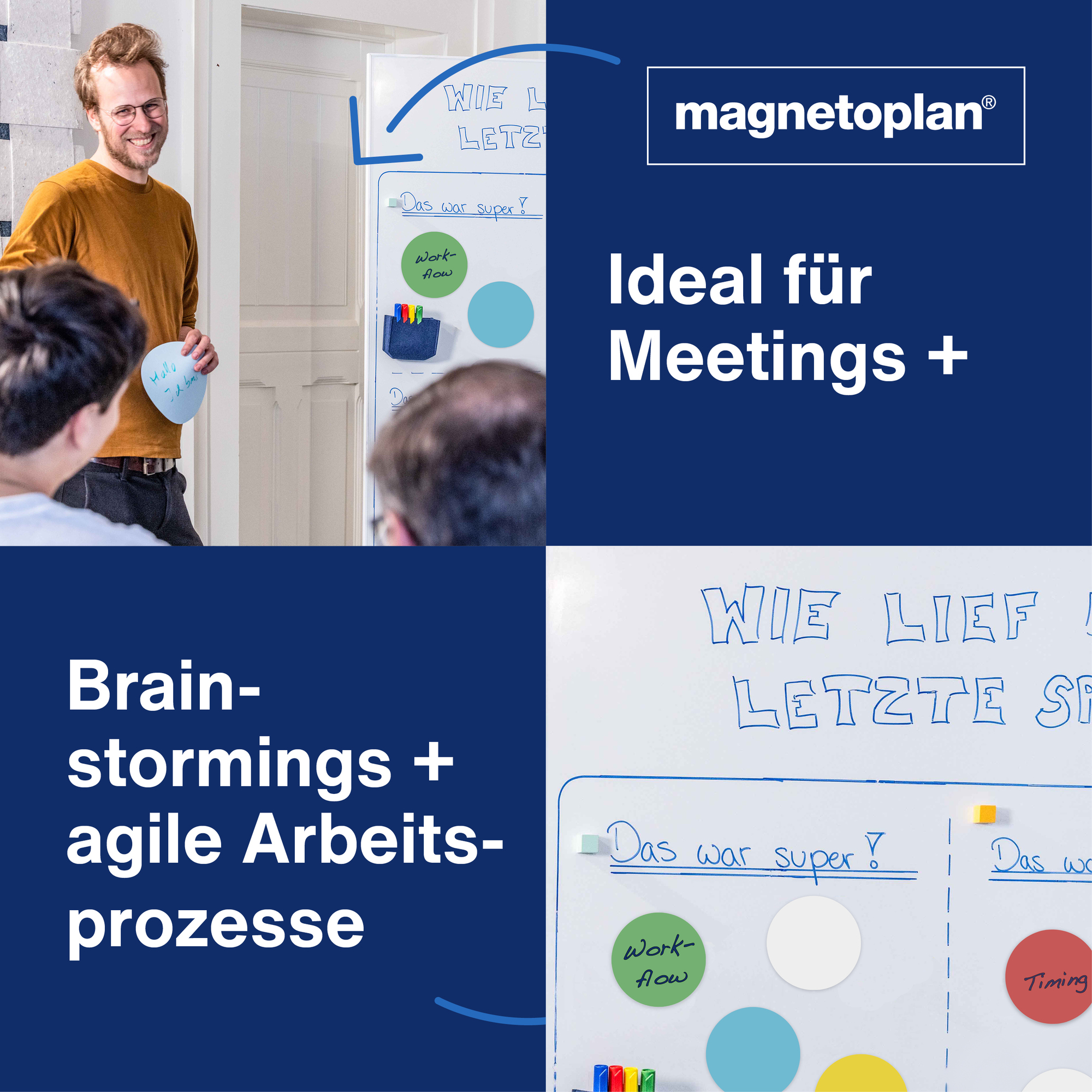 magnetoplan® Moderationskarte 19 cm — 2