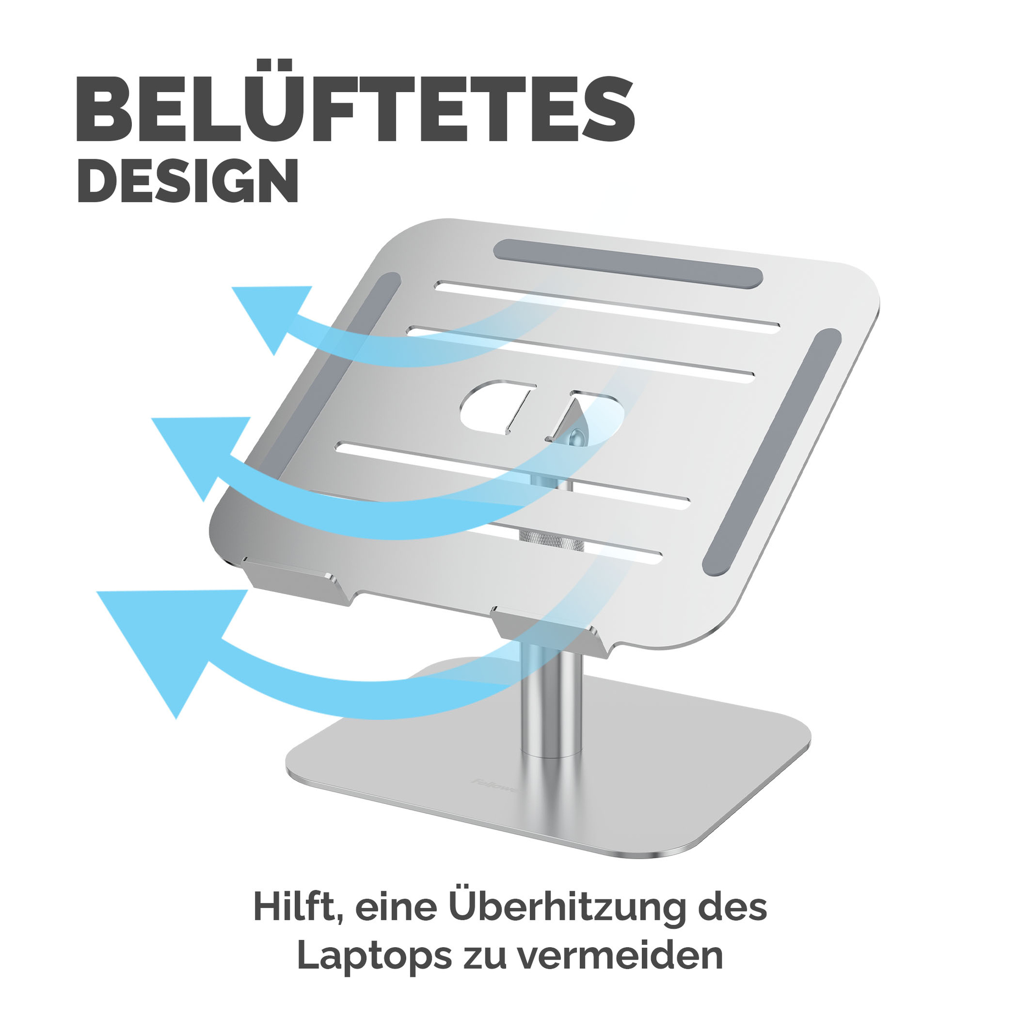 Fellowes® Notebookständer Alumia™ — 2