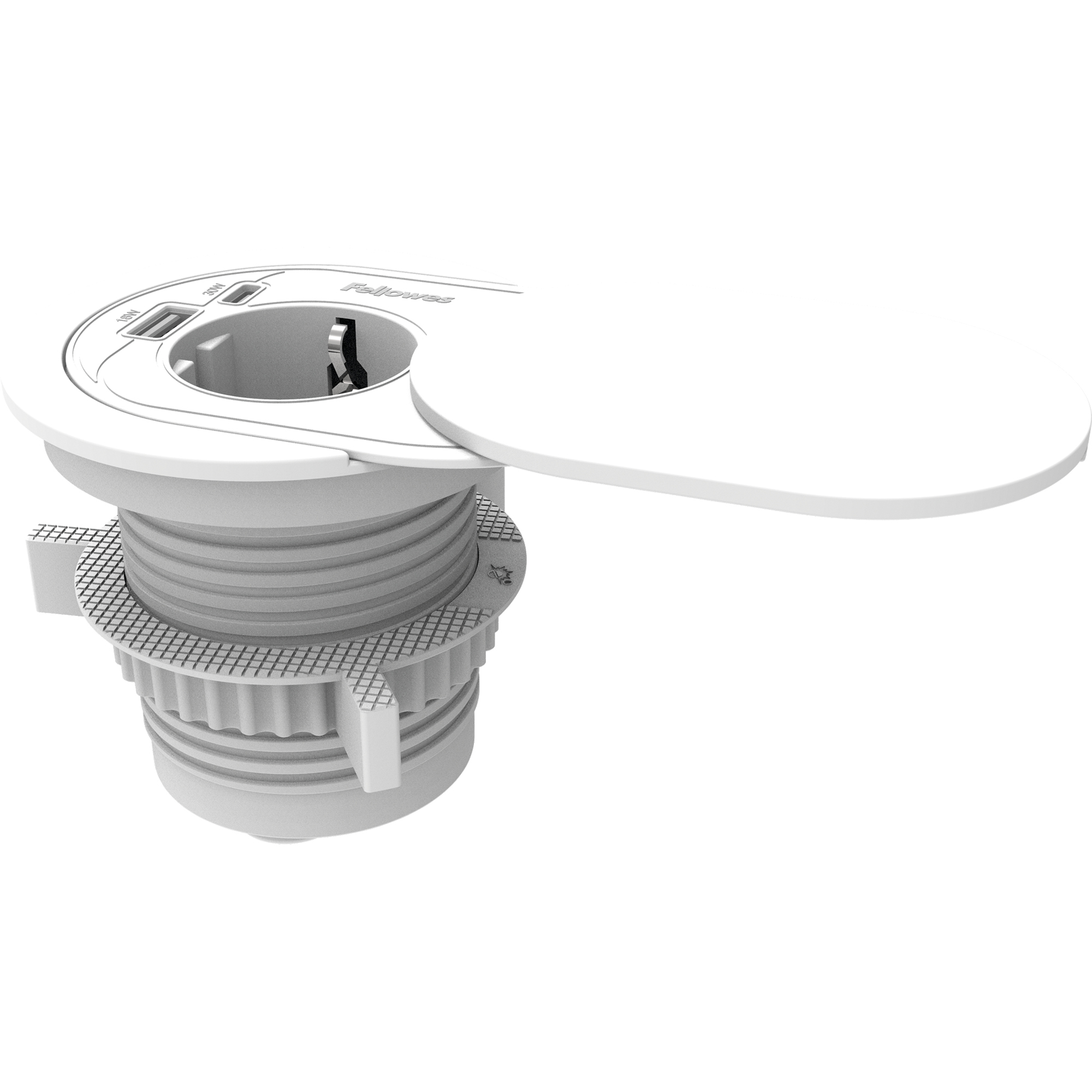 Fellowes® Einbau-Steckdosenleiste Power Spot — 2