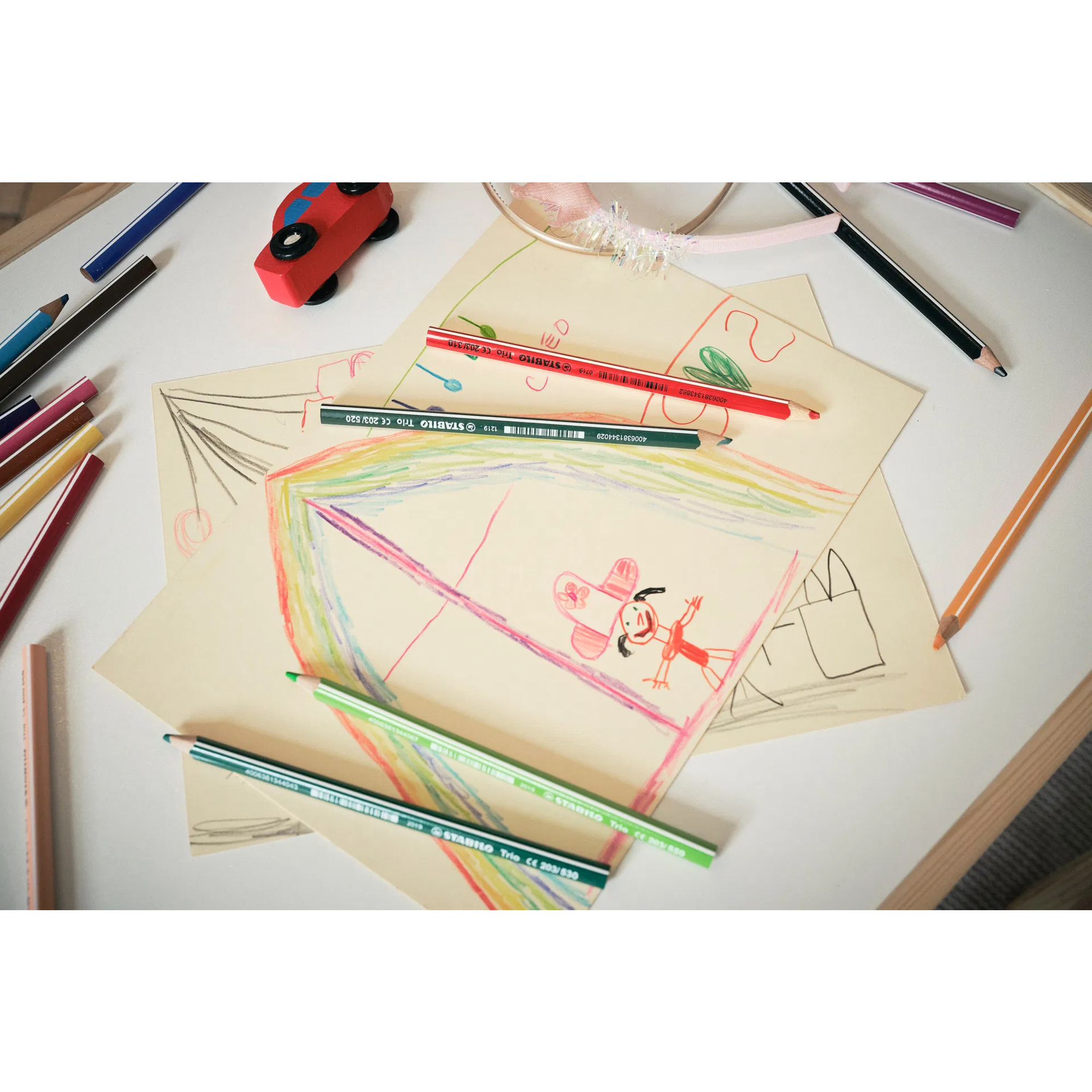 STABILO® Buntstift Trio® dick 12 St./Pack. — 2
