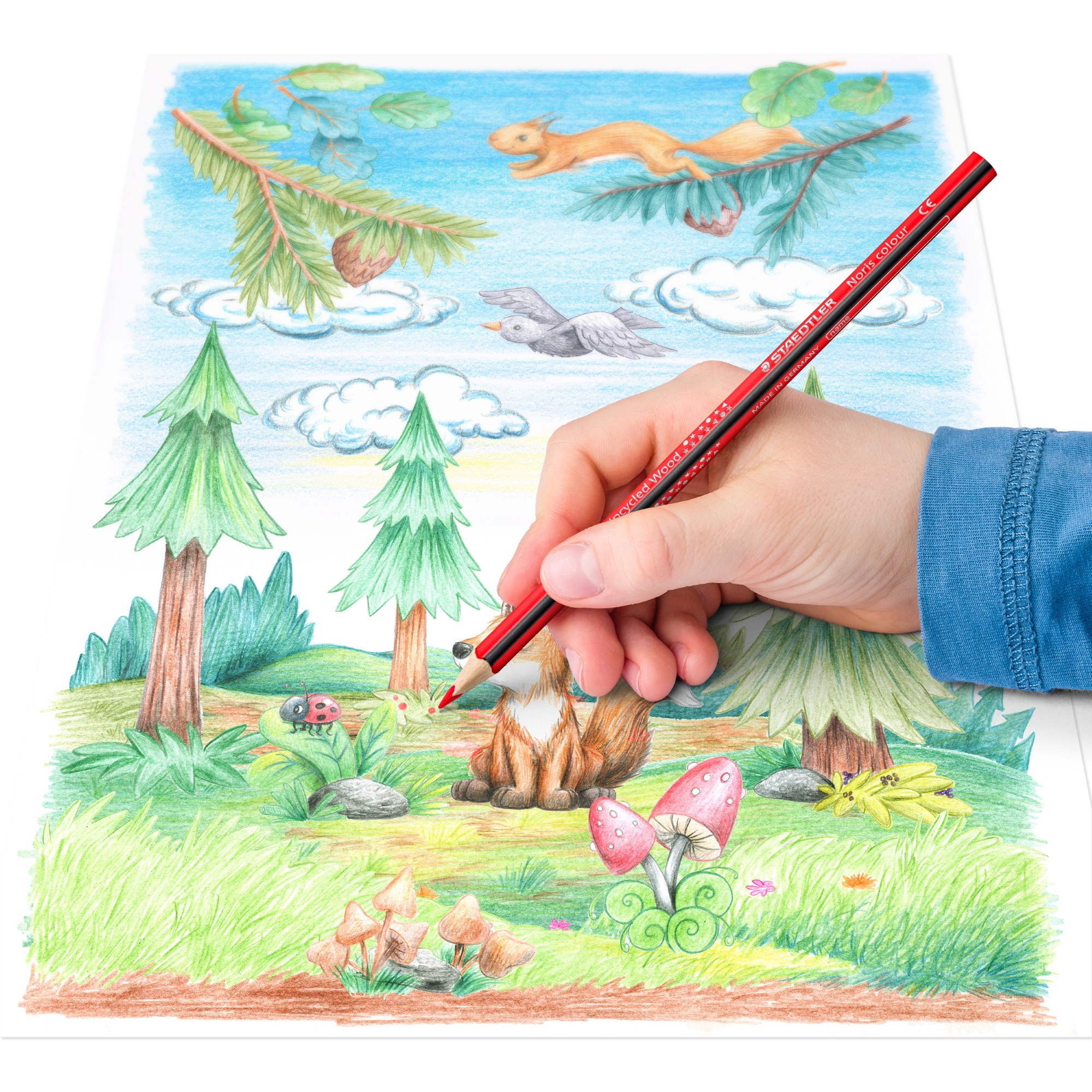 STAEDTLER® Buntstift Noris® colour 185 6 St./Pack. — 2