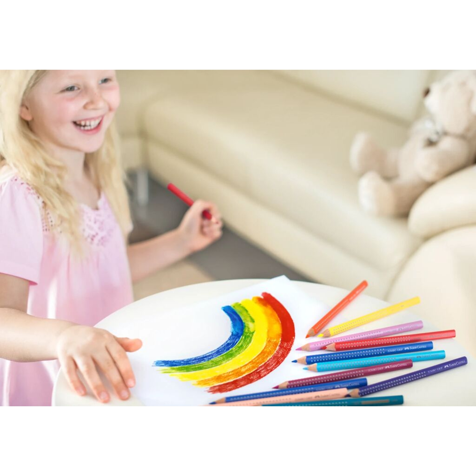 Faber-Castell Buntstift Jumbo GRIP 12 St./Pack. — 2
