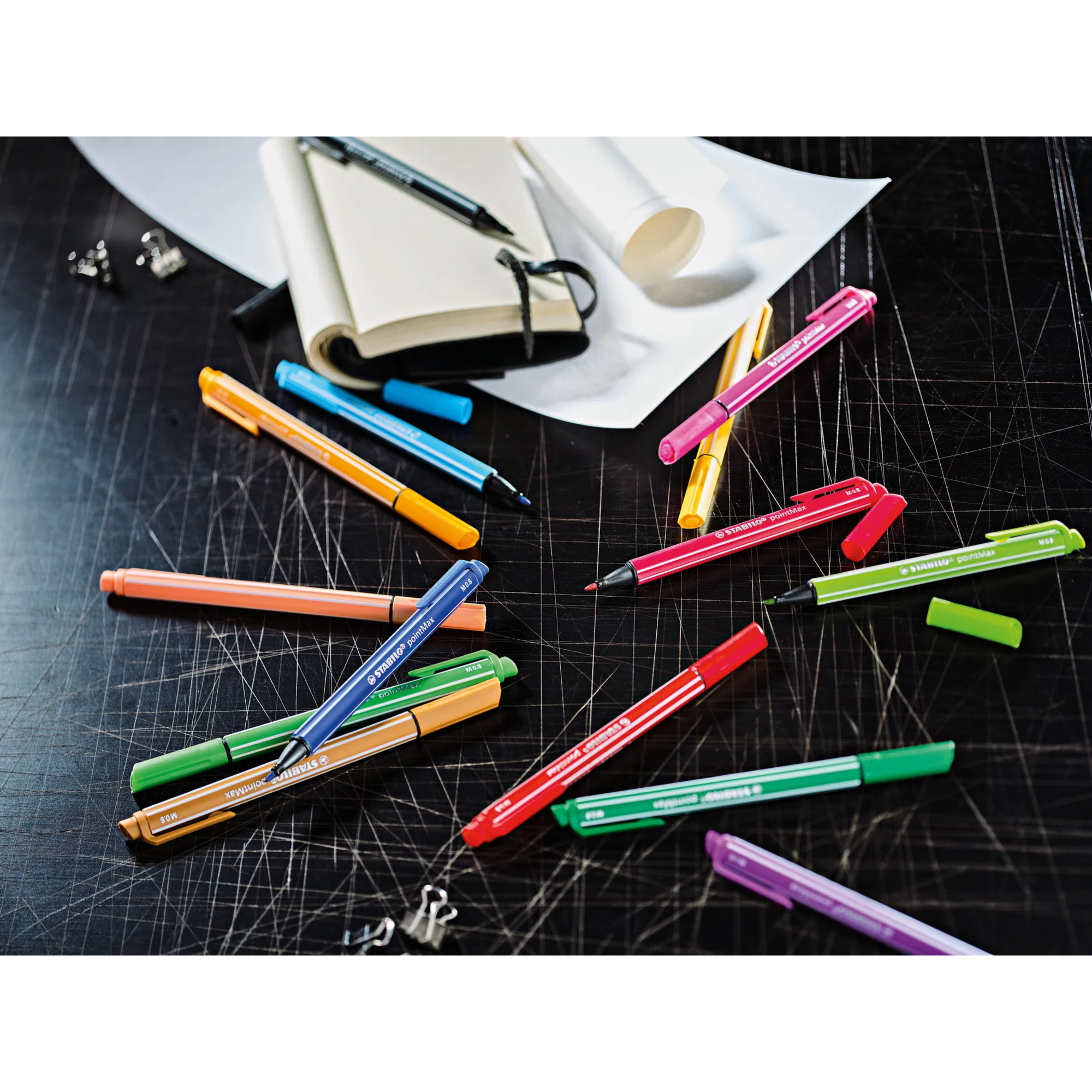 STABILO® Fasermaler pointMax ARTY 24 St./Pack. — 2