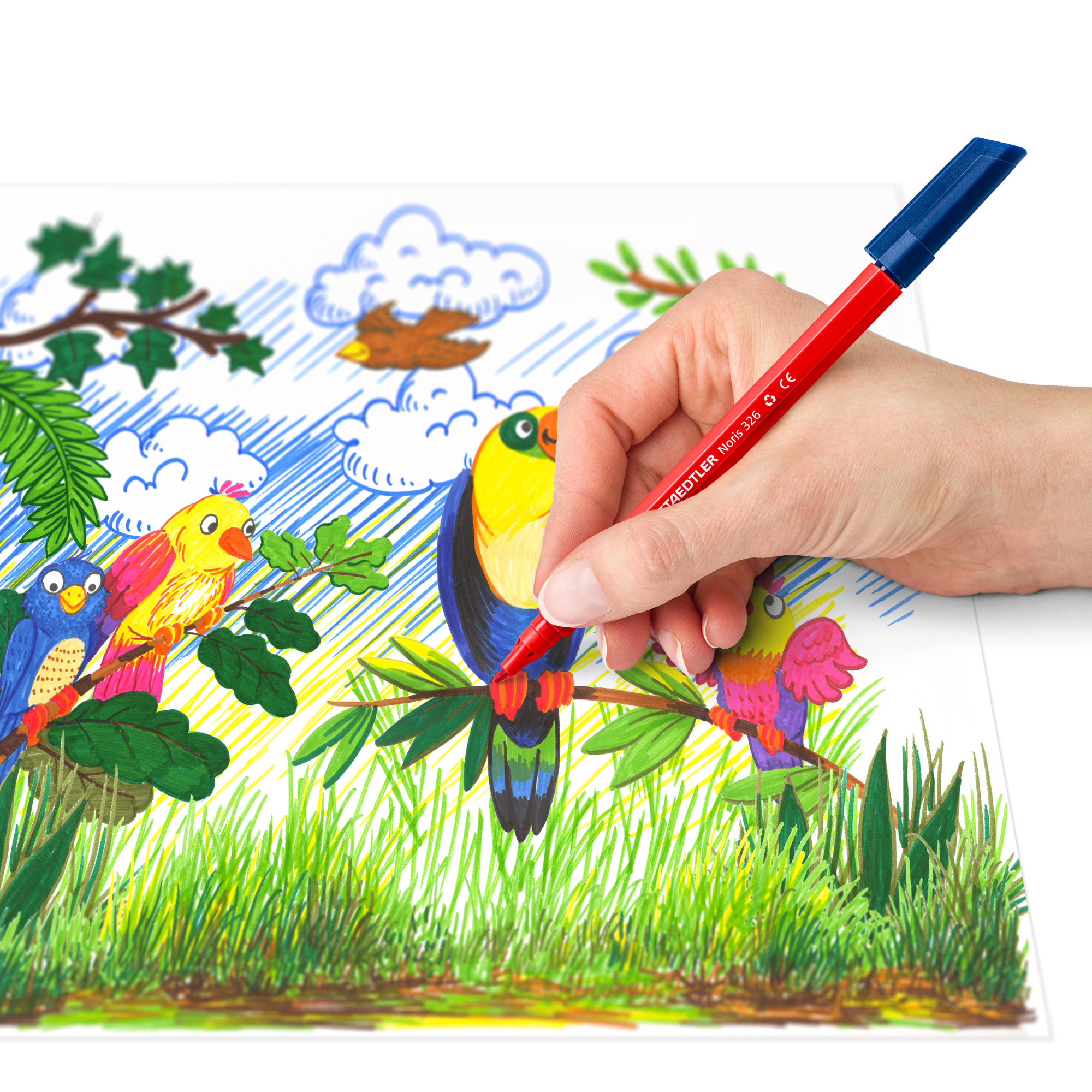 STAEDTLER® Fasermaler Noris — 2