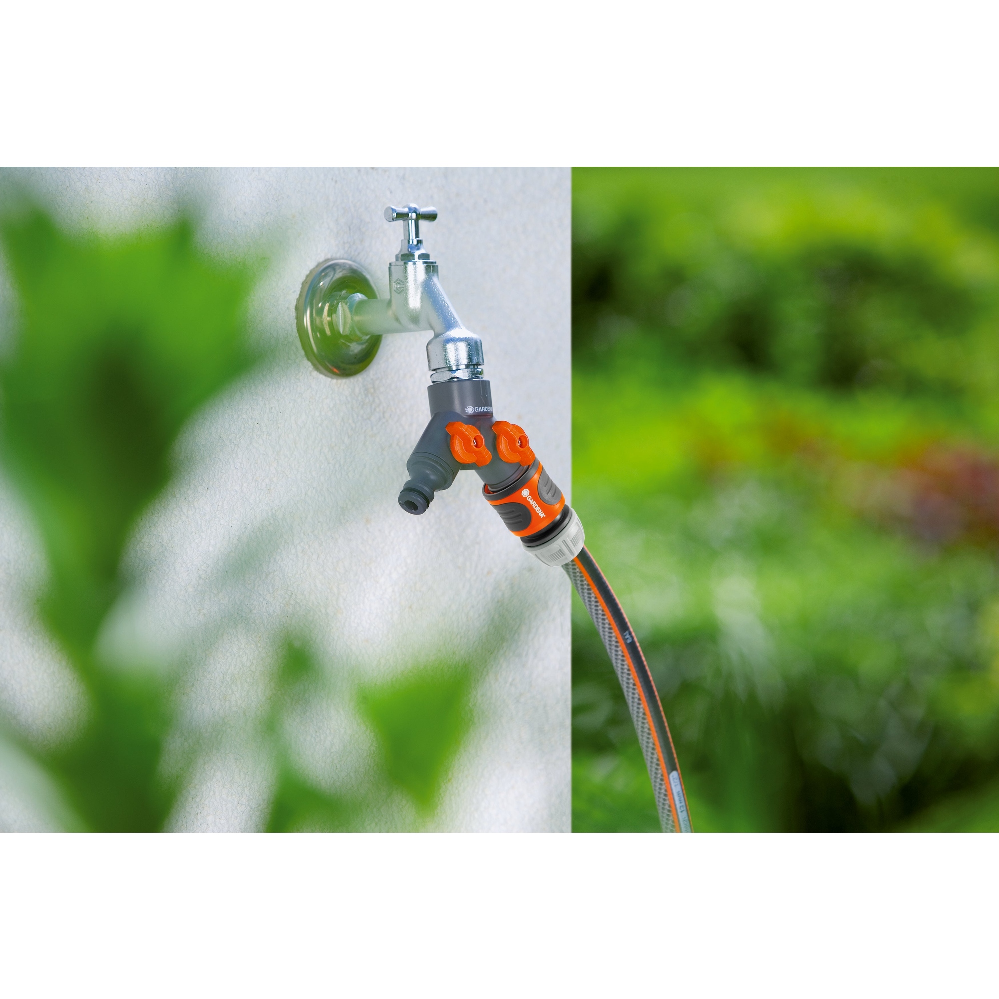 GARDENA Zubehör Wasserschlauch 2-Wege-Verteiler Wasserhahngewinde 26,5 mm (G 3-4") — 2