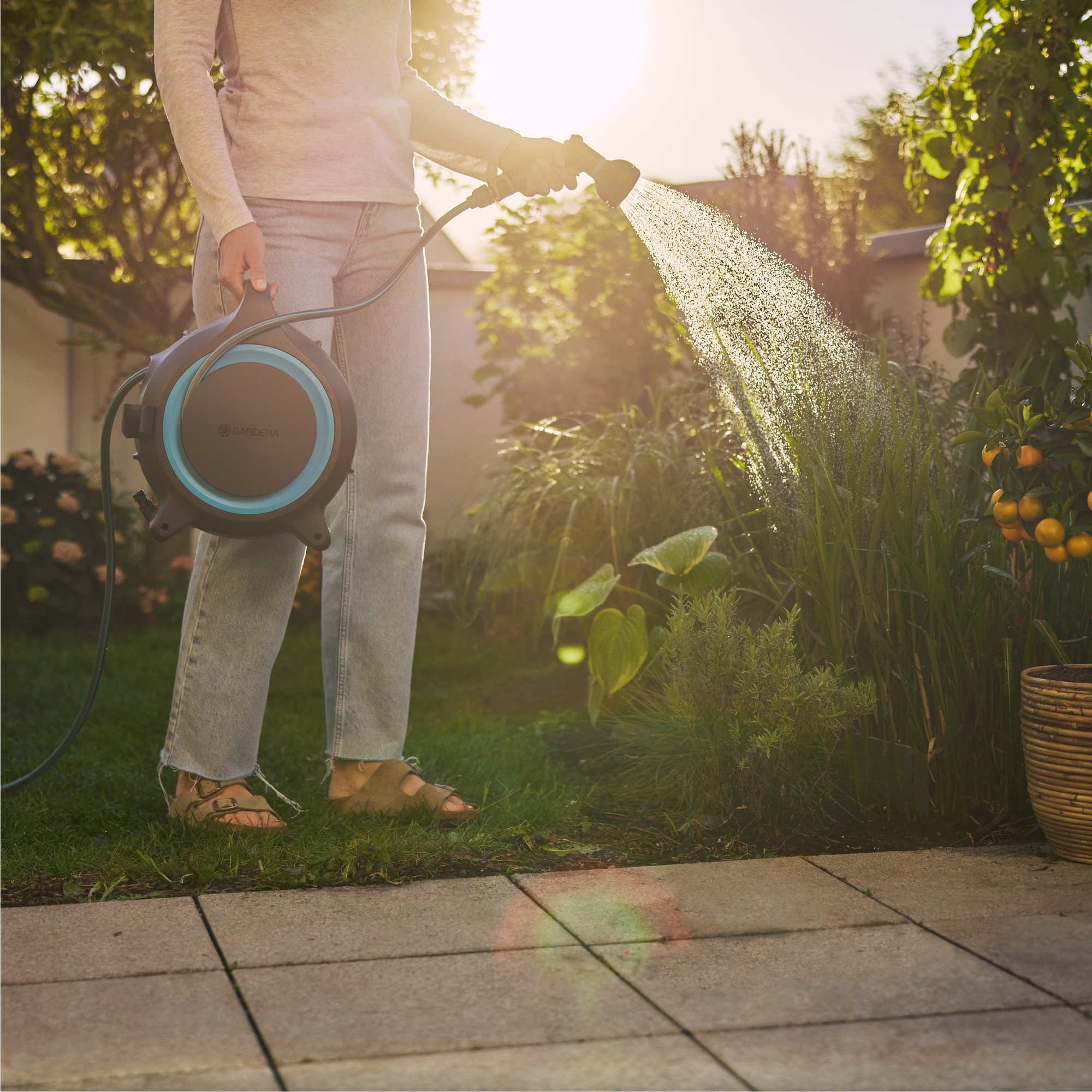 GARDENA Schlauchaufroller MoveMatic — 2