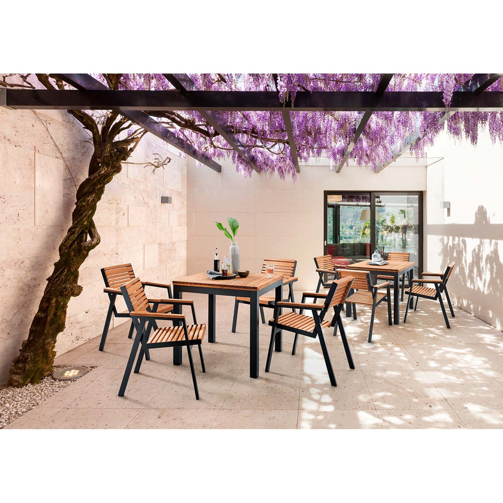 memo Gartentisch Berrissimo 80 x 77 x 80 cm (B x H x T) — 2
