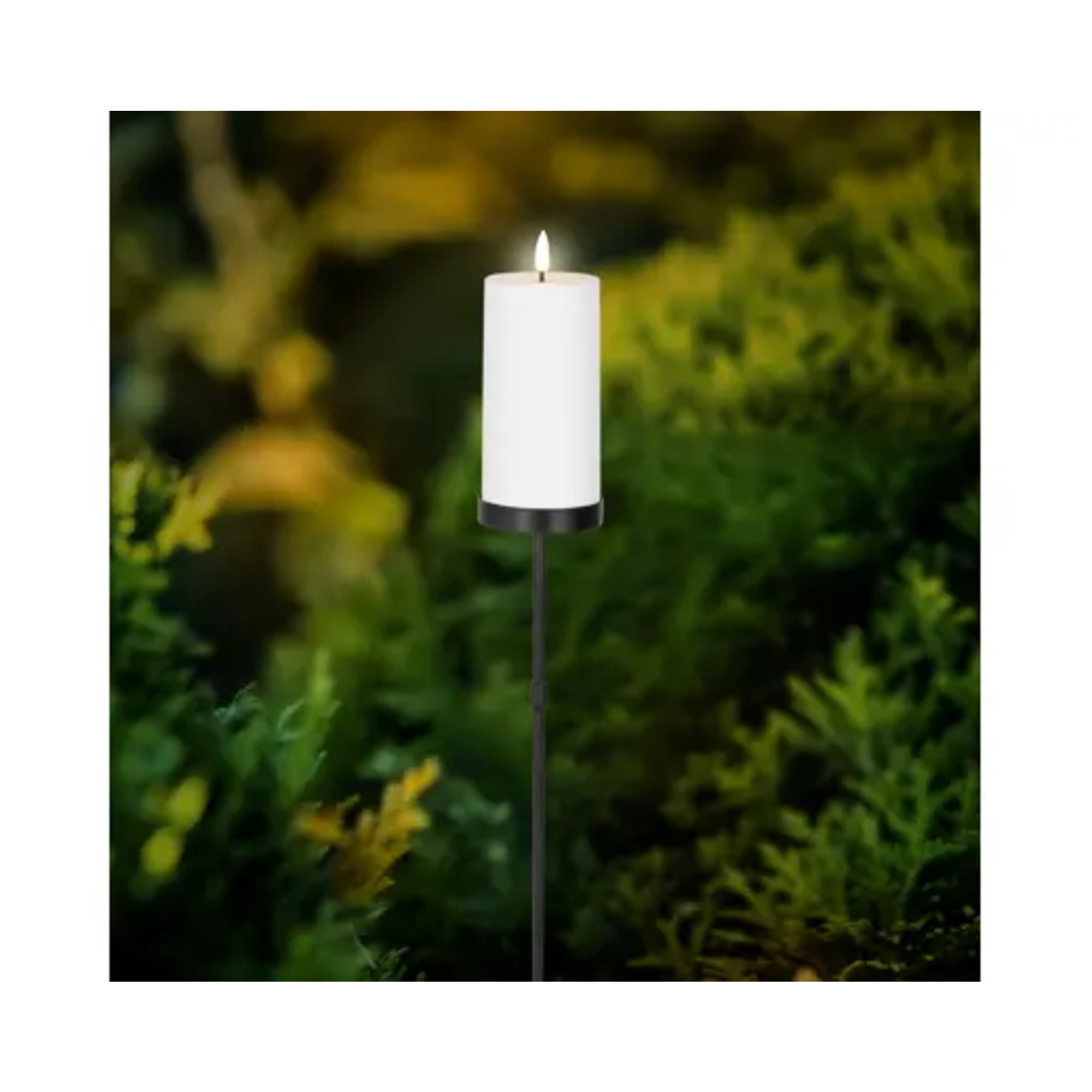 LUMINEO Solarleuchte Gartenstecker Kerze — 2