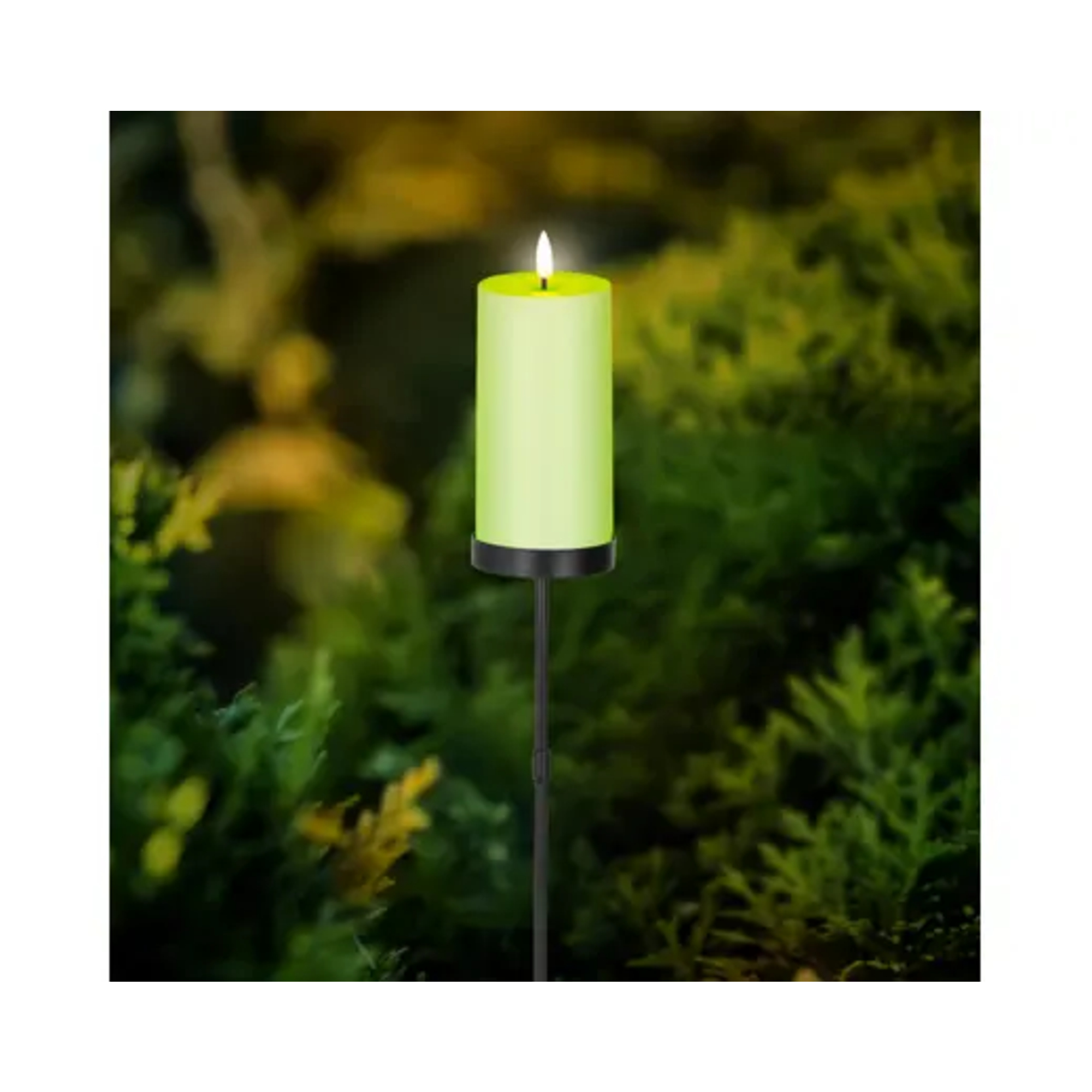 LUMINEO Solarleuchte Gartenstecker Kerze — 2