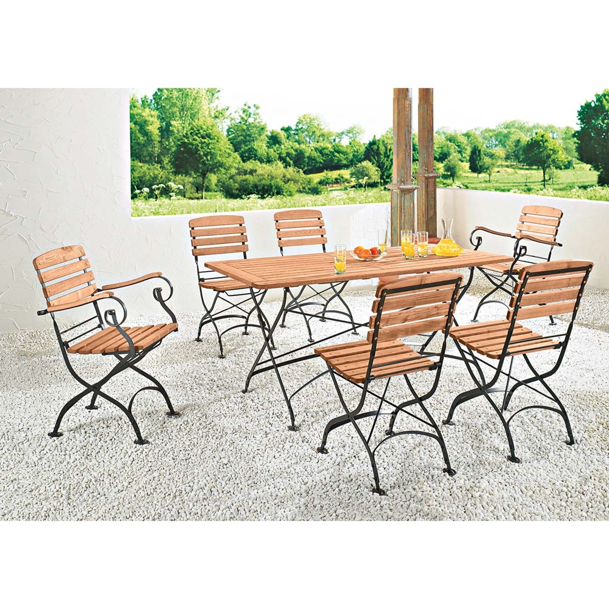 memo Gartentisch Maja 160 x 73 x 80 cm (B x H x T) — 2