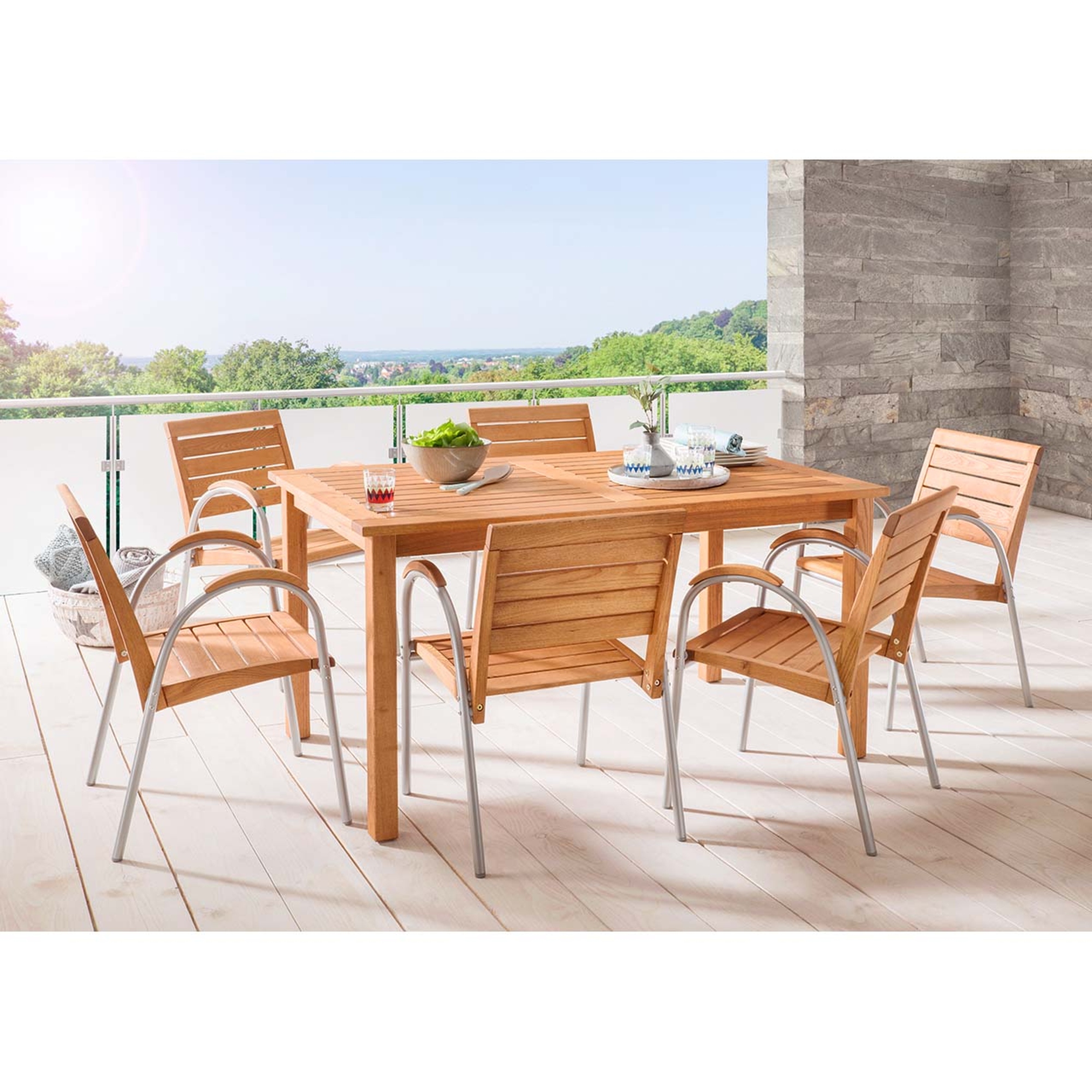 memo Gartentisch Solano 150 x 75 x 90 cm (B x H x T) — 2