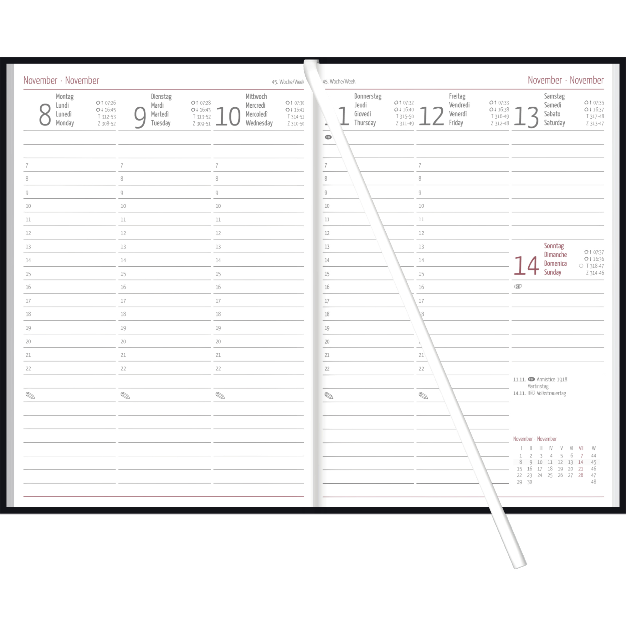 ZETTLER Buchkalender 2027 — 2